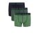 WE Fashion Blue Ridge Boxershort groen/donkerblauw (set van 3)