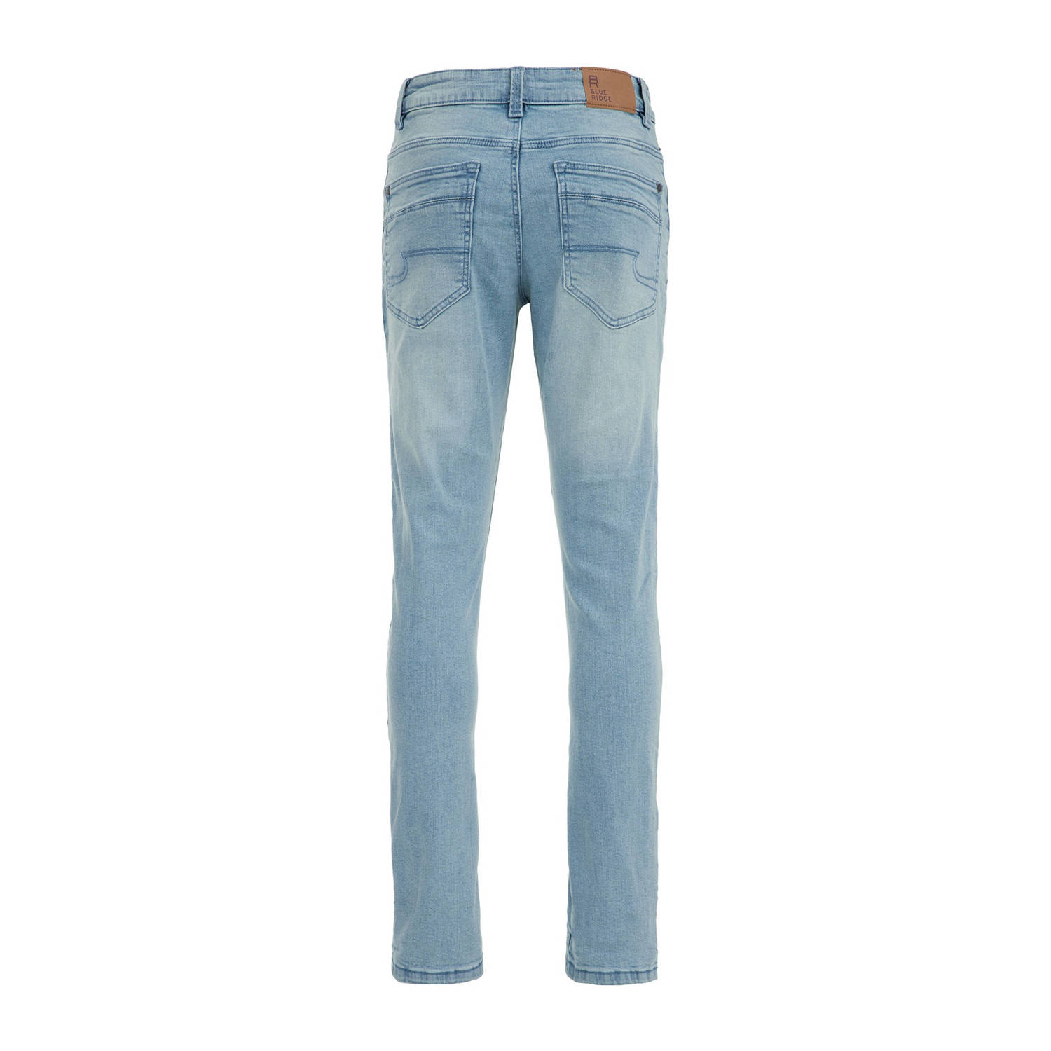 WE Fashion Blue Ridge tapered fit jeans light blue denim