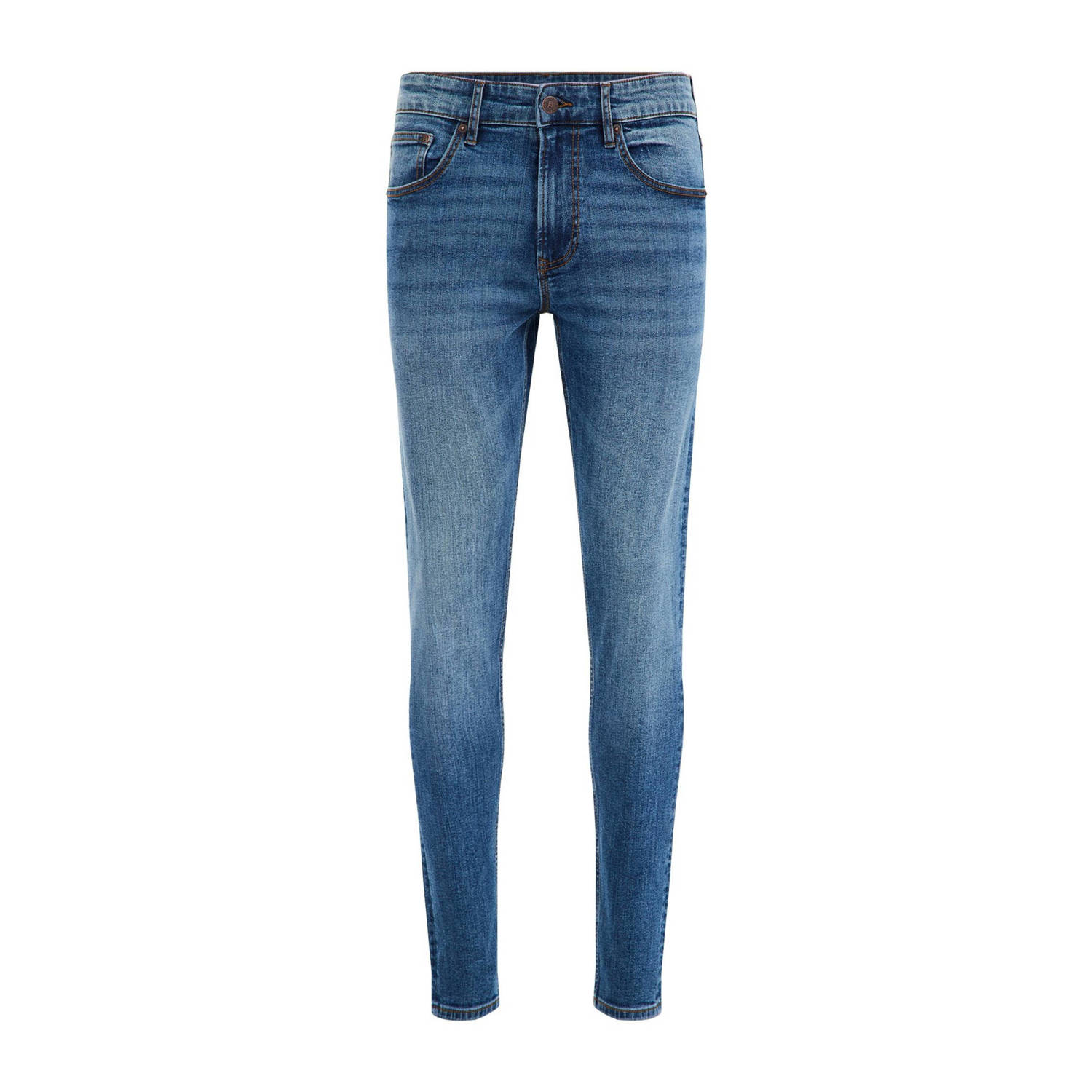 WE Fashion Blue Ridge skinny jeans Sky E mid blue