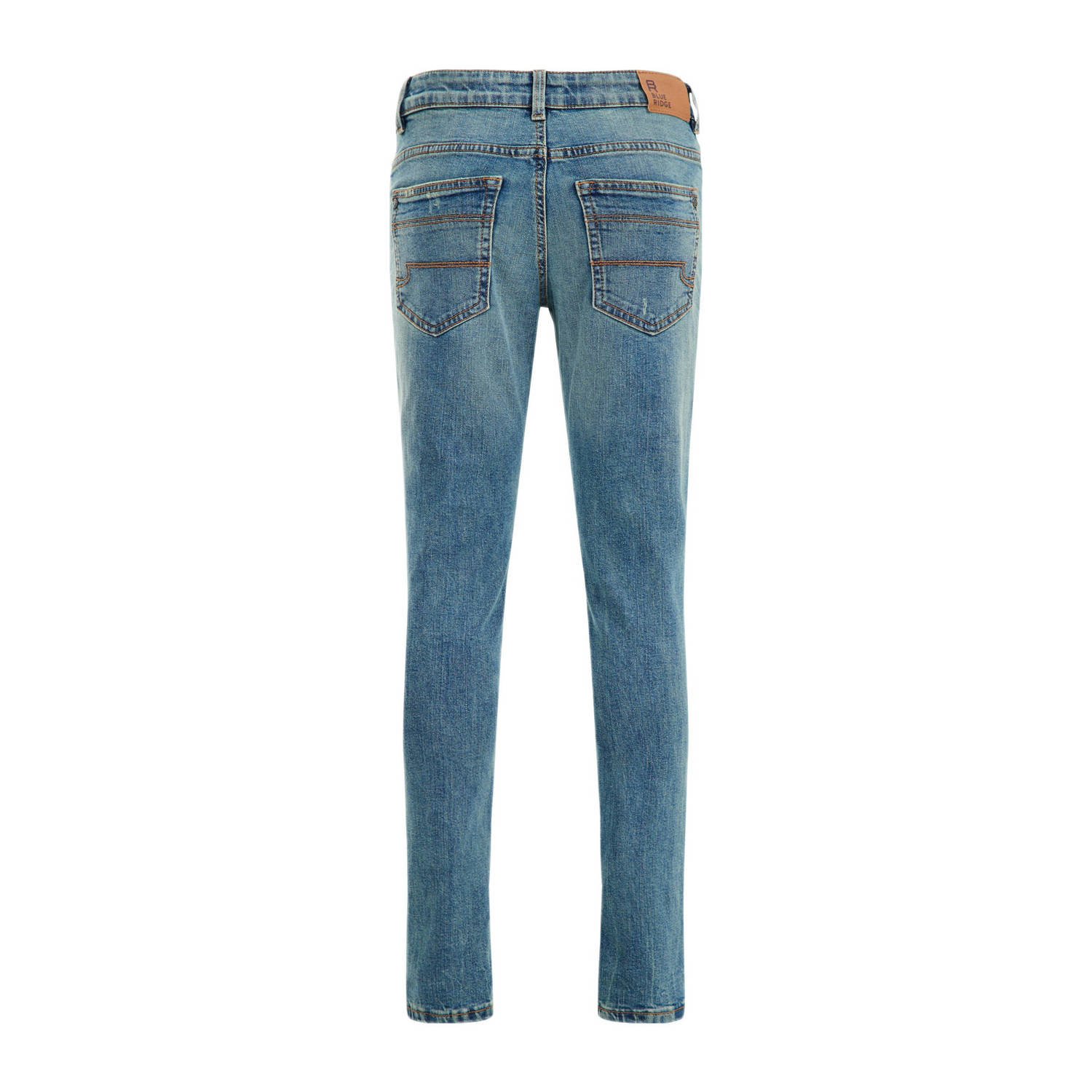 WE Fashion slim fit jeans destroyed denim