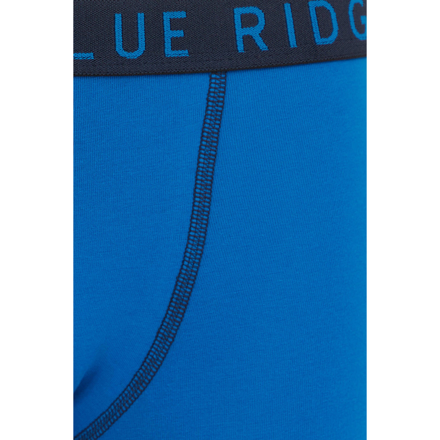 WE Fashion Blue Ridge boxershort set van 2 lichtblauw donkerblauw multicolor