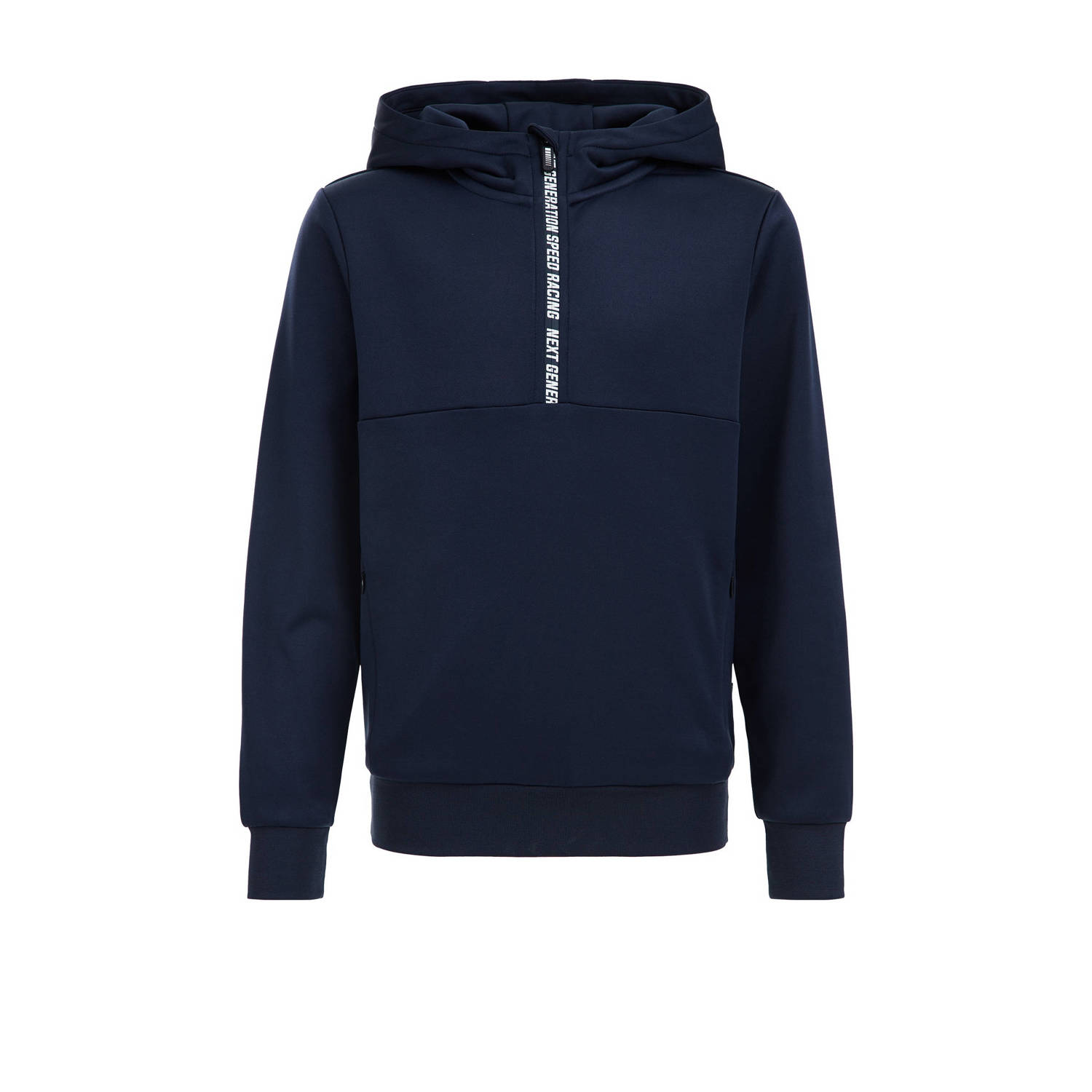 WE Fashion hoodie donkerblauw