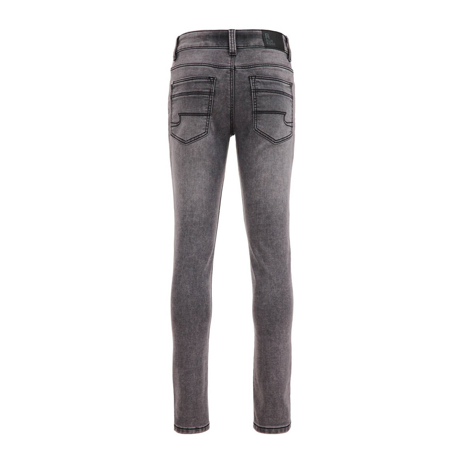 WE Fashion Blue Ridge slim fit jeans soft grey denim