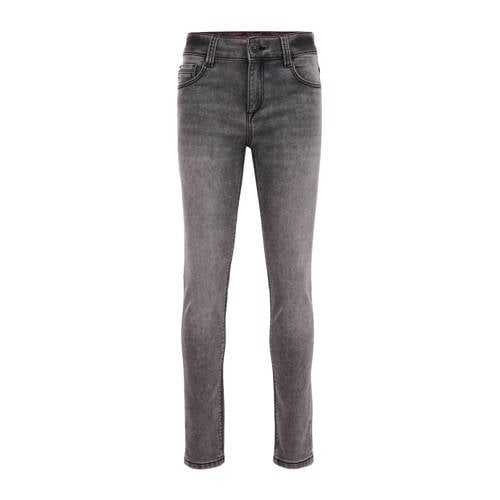 WE Fashion Blue Ridge slim fit jeans soft grey denim
