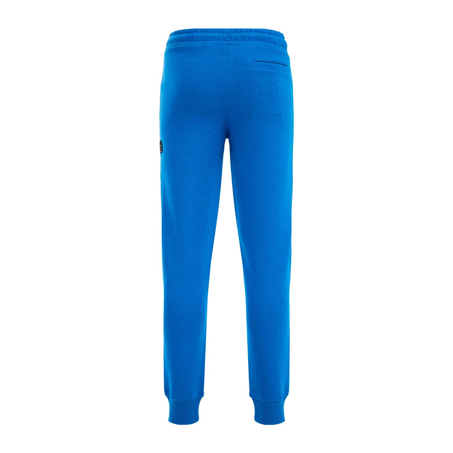 WE Fashion slim fit joggingbroek kobaltblauw