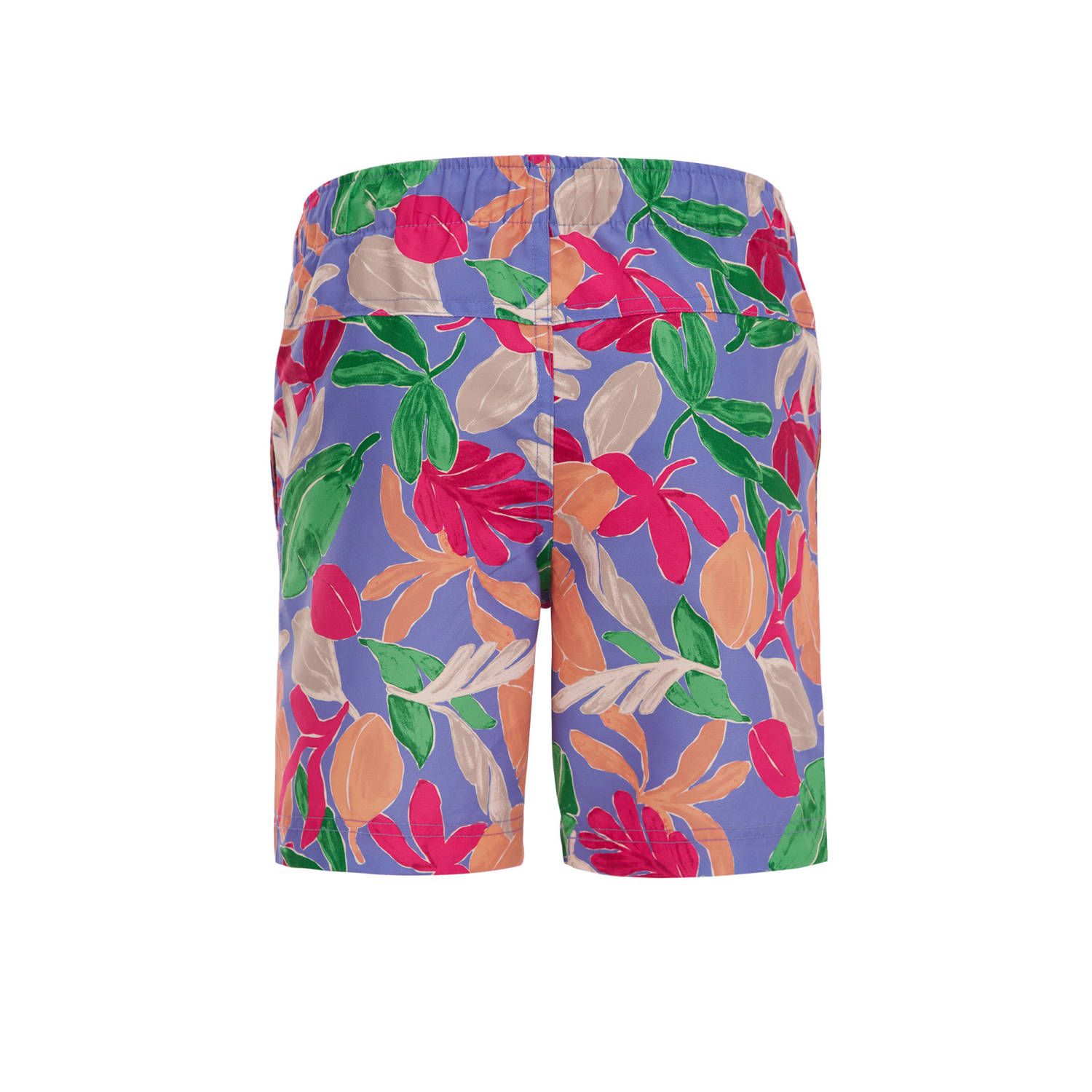 WE Fashion zwemshort blauw roze groen
