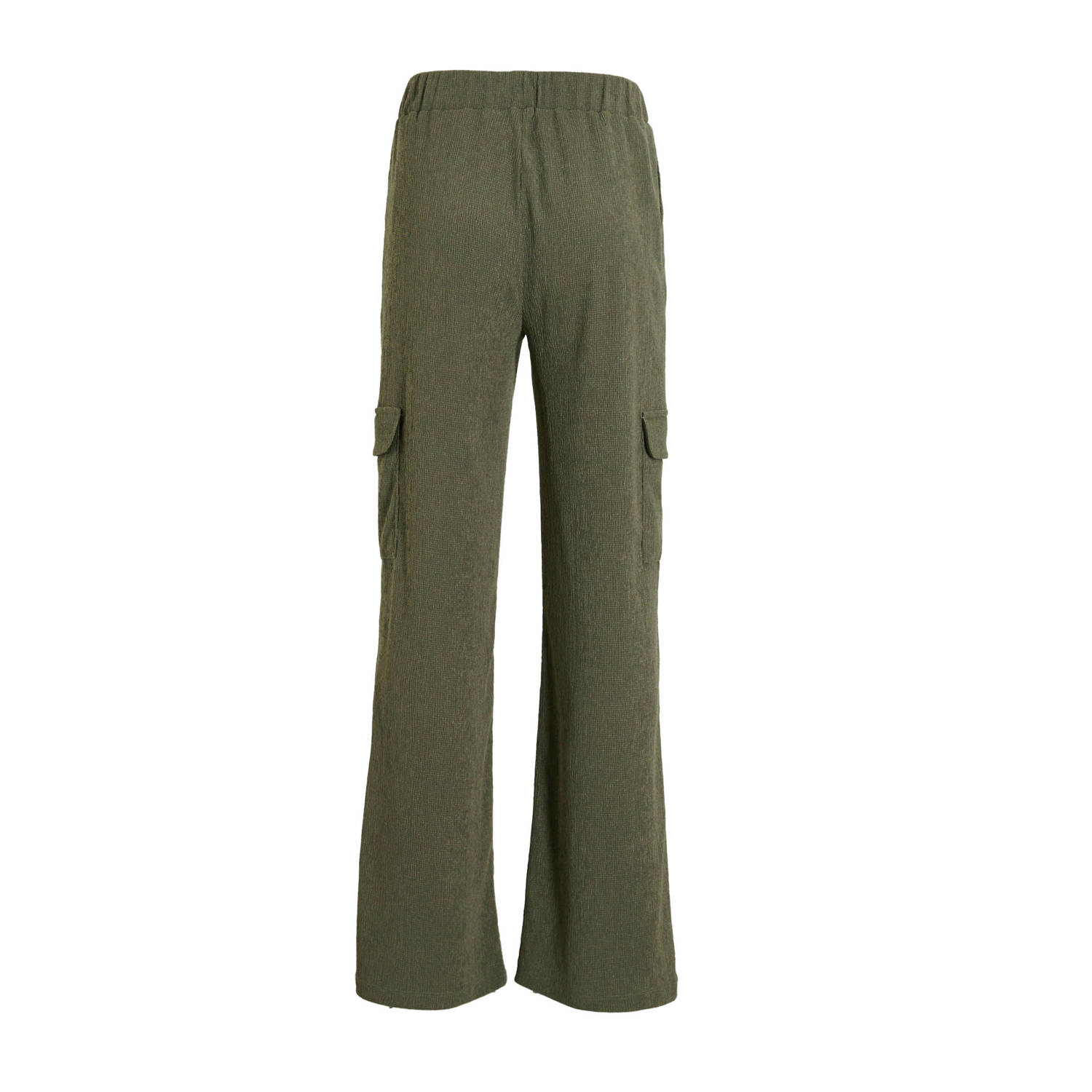 anytime crinkle cargo broek khaki