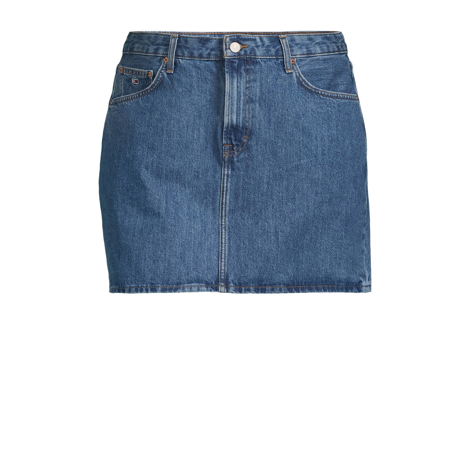 Tommy Jeans spijkerrok dark blue denim