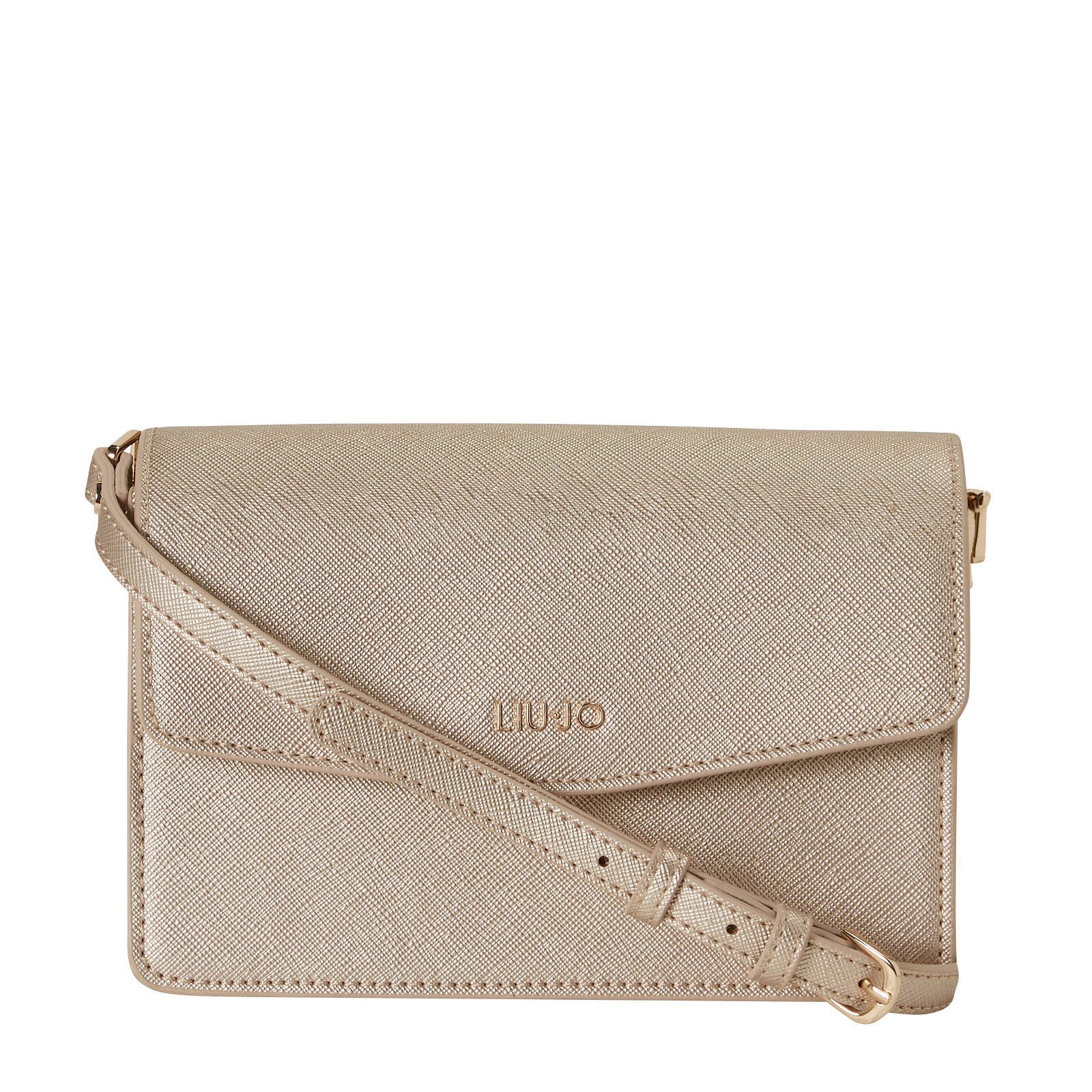 Liu Jo crossbody tas Caliwen goudkleurig wehkamp