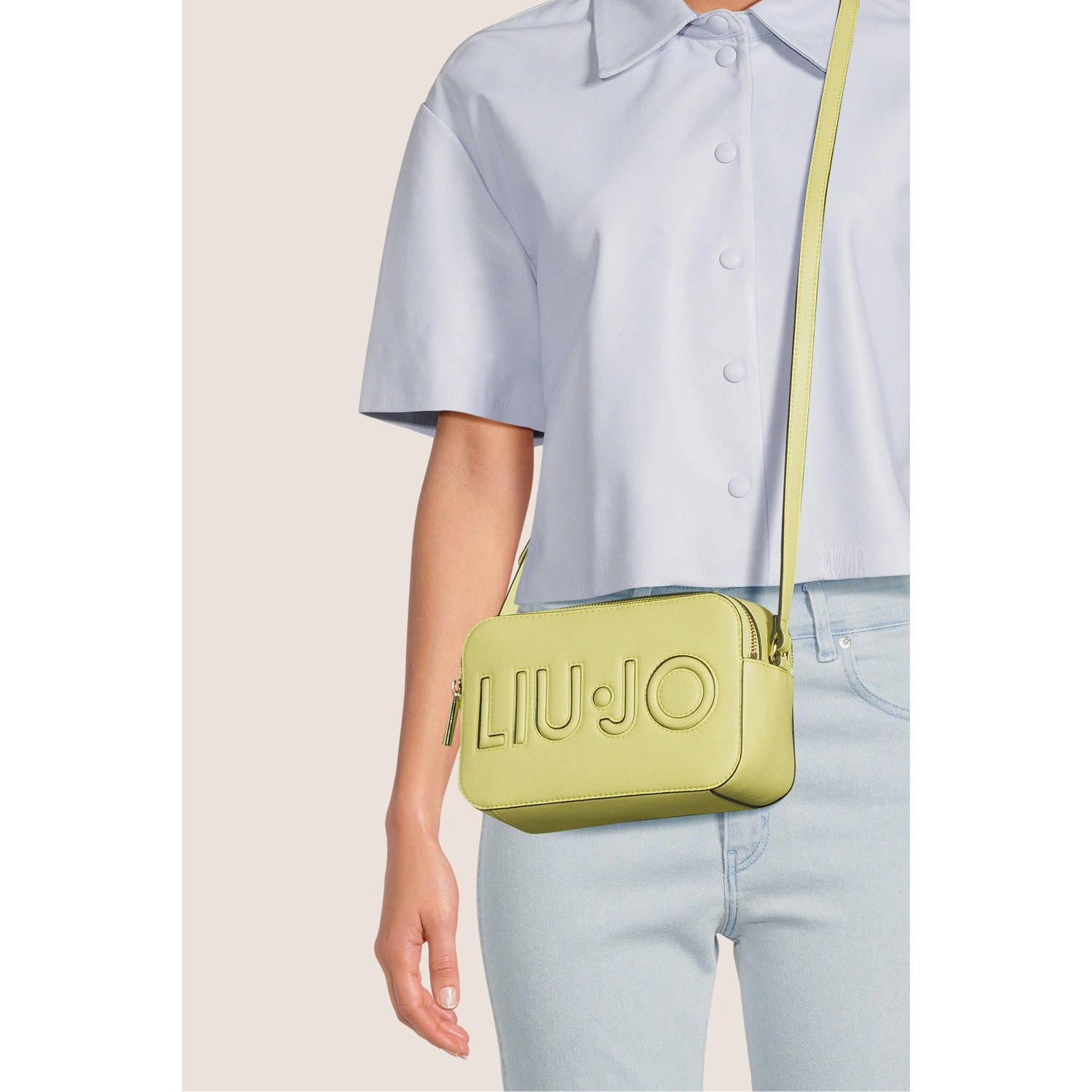 Liu Jo crossbody tas Daurin groen