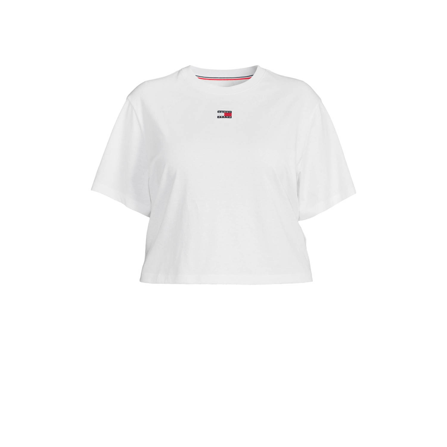 Tommy Jeans Curve T-shirt met printopdruk wit