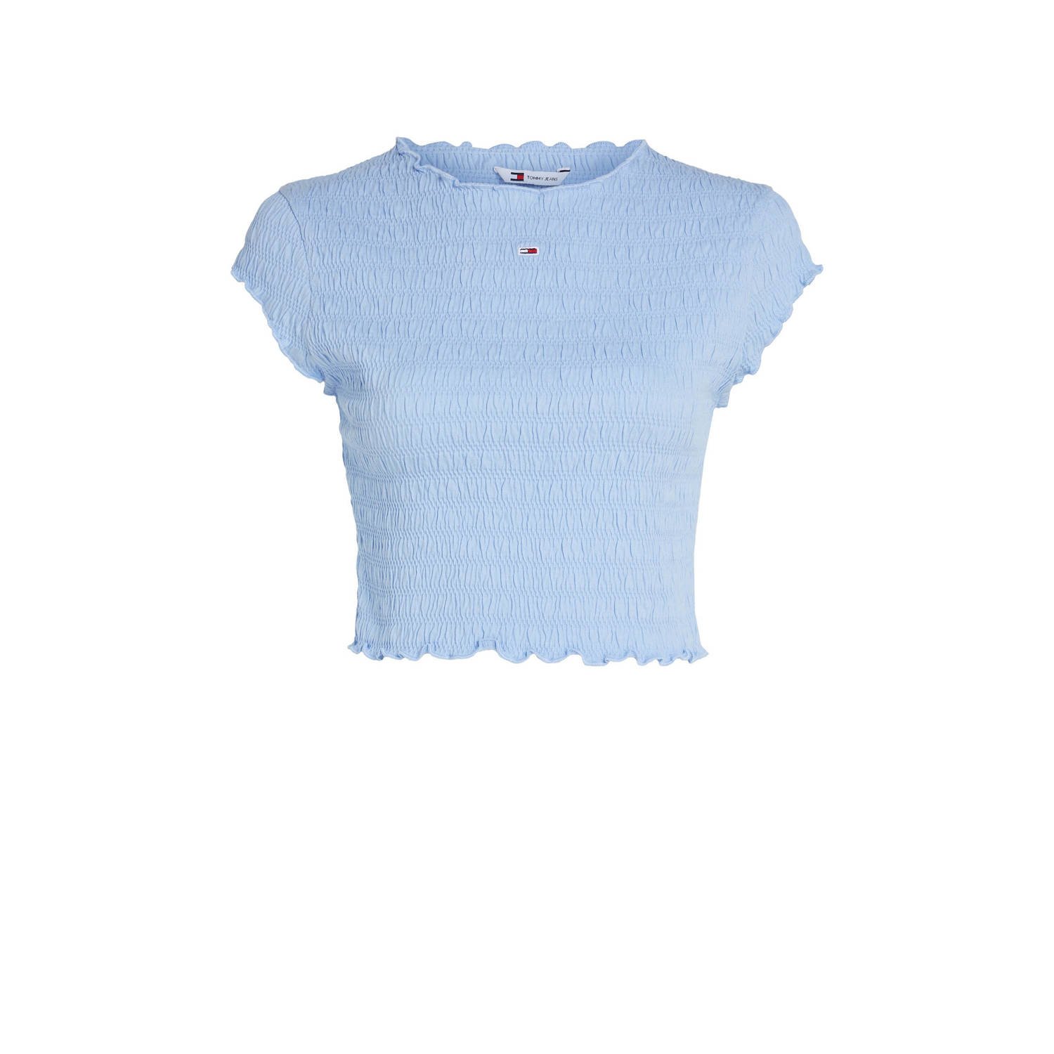 Tommy Jeans Dames Tops & T-shirts Tjw Slim Smock Tee Blue Dames