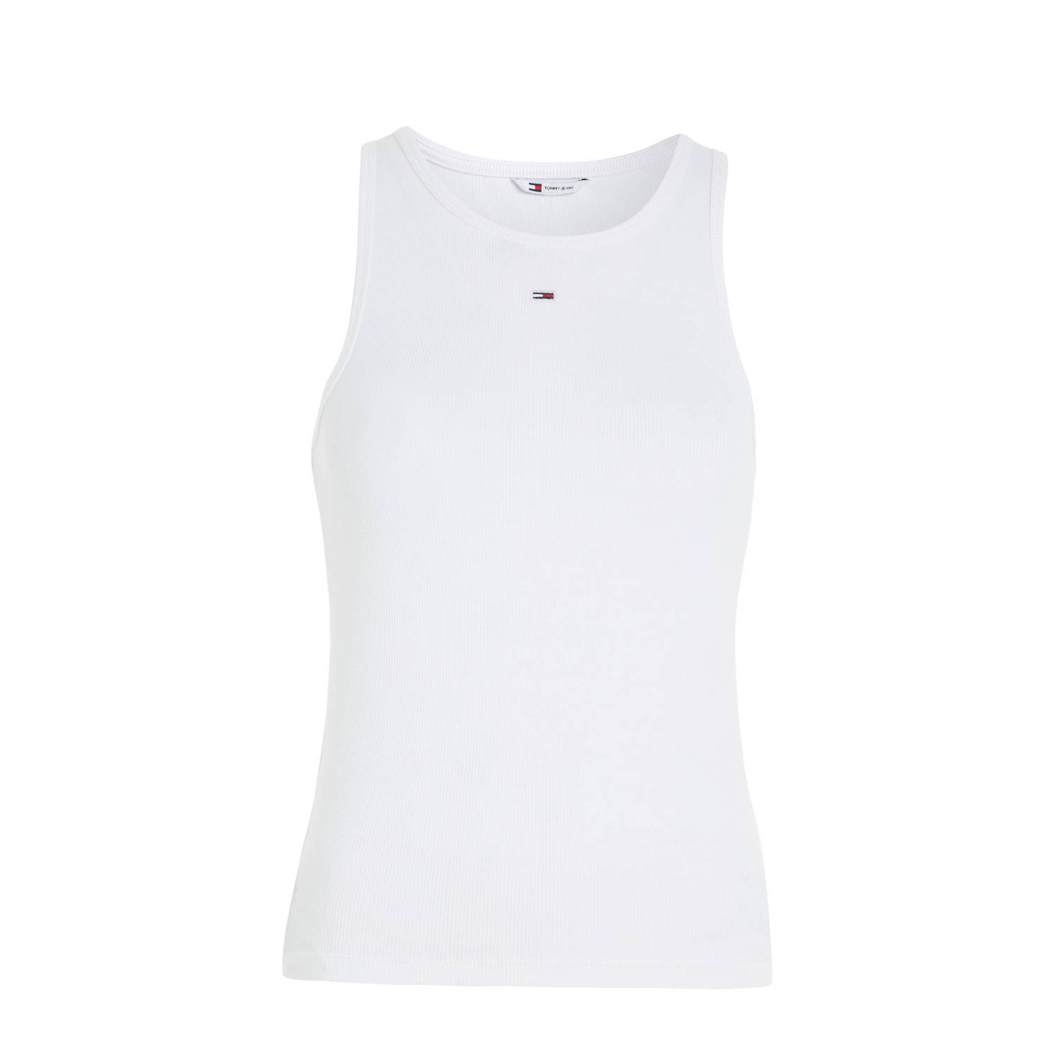 TOMMY JEANS Dames Tops & T-shirts Tjw Essential Rib Tank Wit