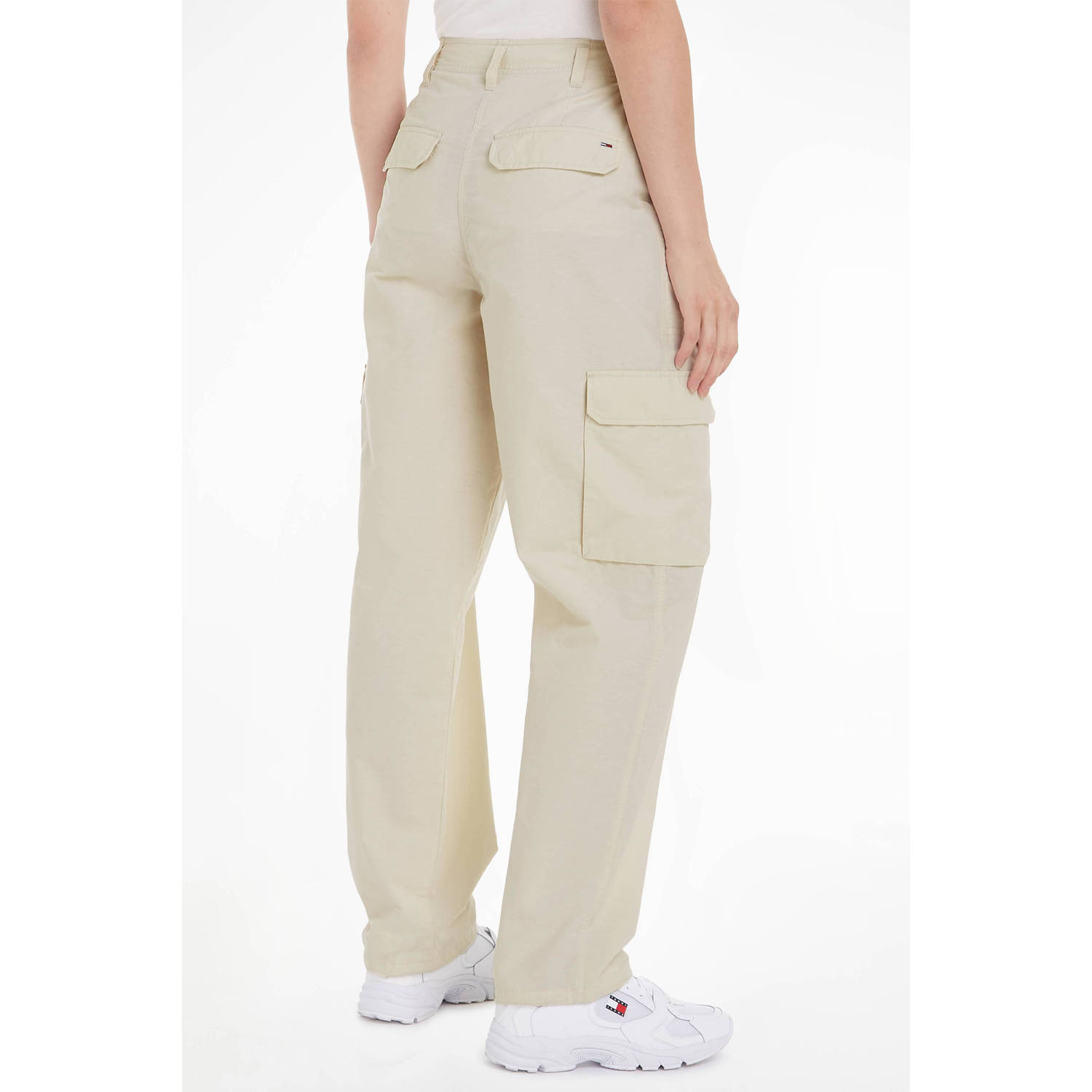 Tommy Jeans high waist tapered fit cargobroek