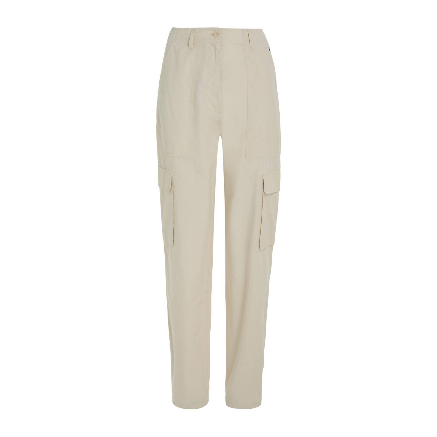 TOMMY JEANS Cargobroek TJW HARPER HR CARGO PANT met grote opgestikte zakken