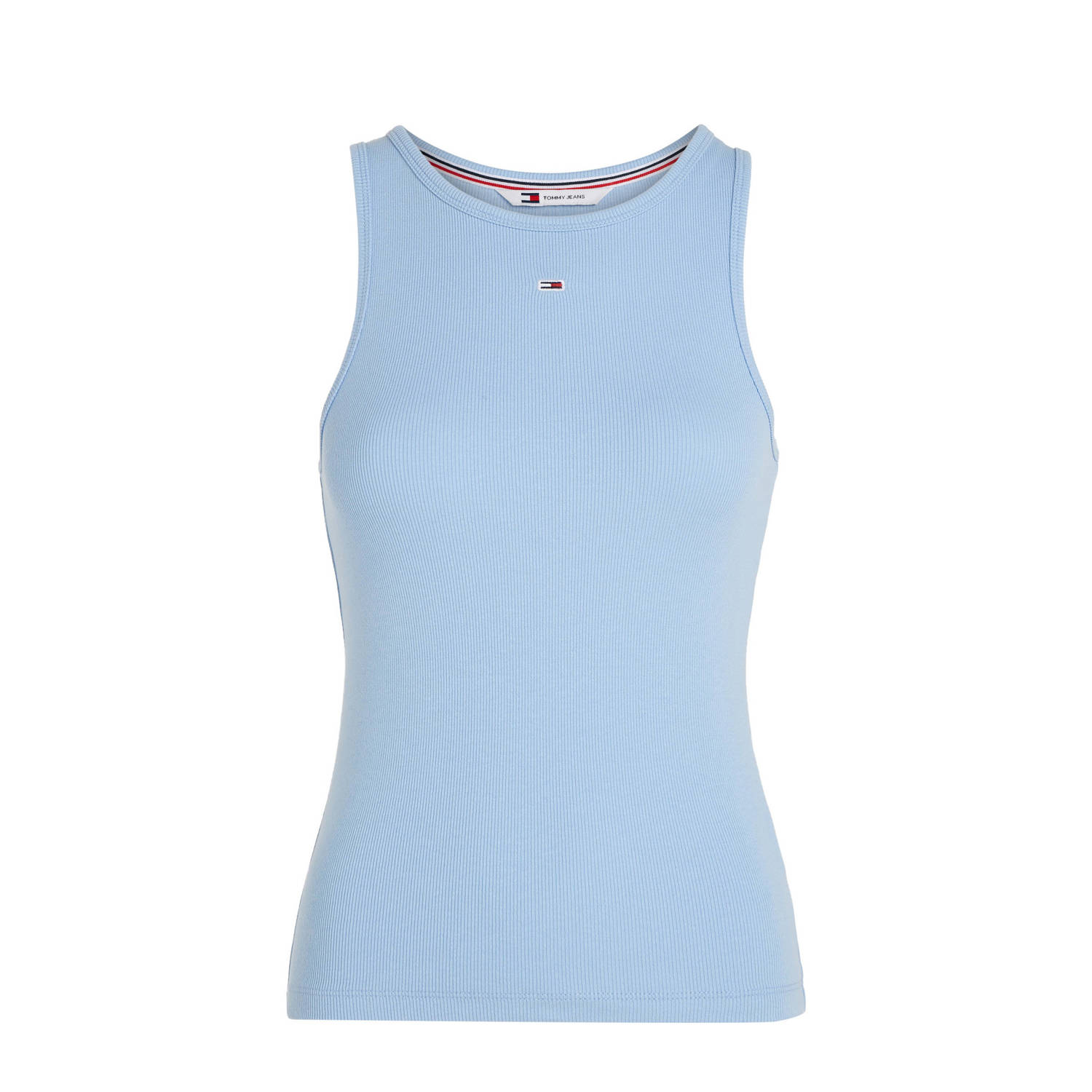 TOMMY JEANS Dames Tops & T-shirts Tjw Essential Rib Tank Blauw