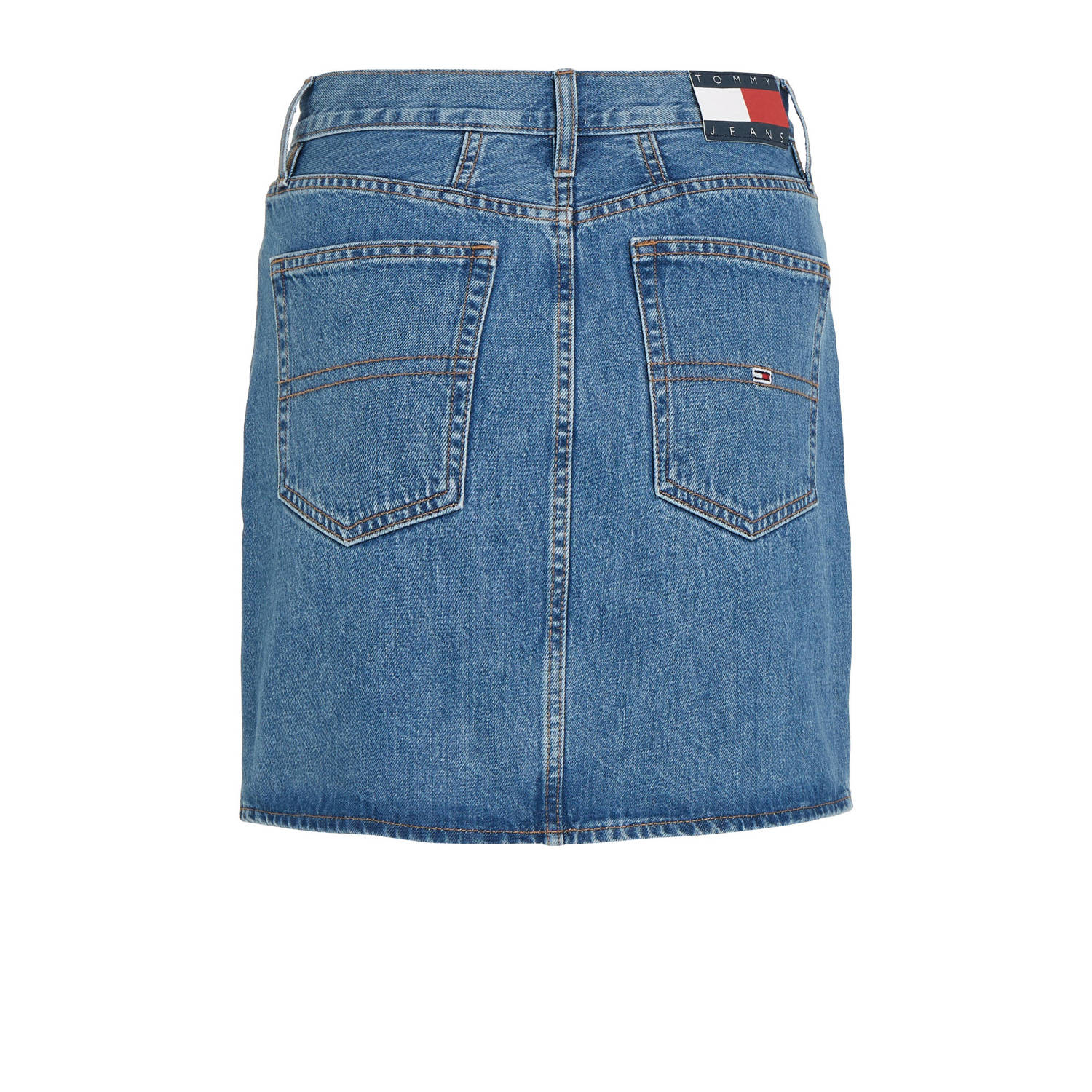 Tommy Jeans spijkerrok medium blue denim