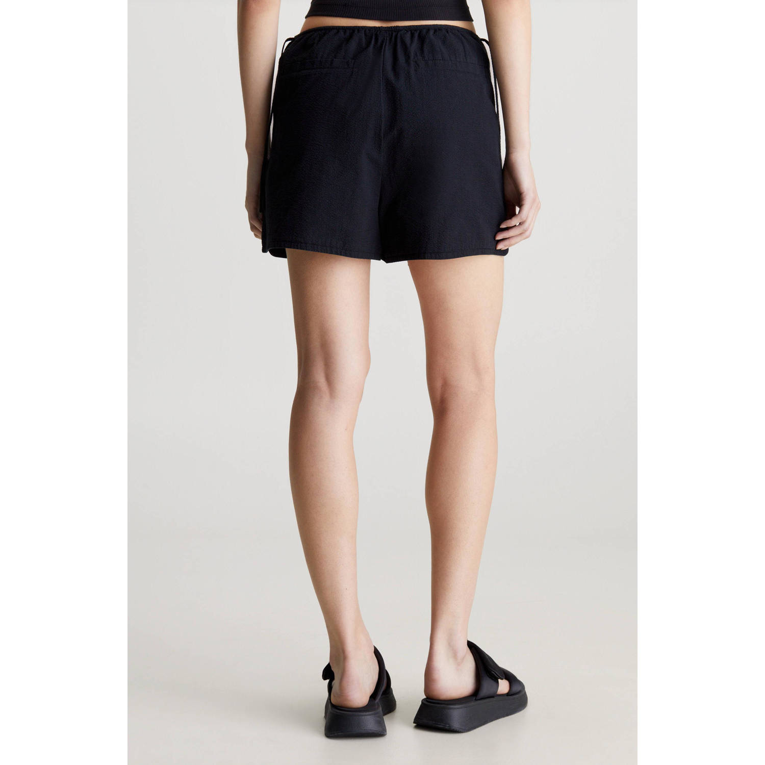 CALVIN KLEIN JEANS relaxed short zwart