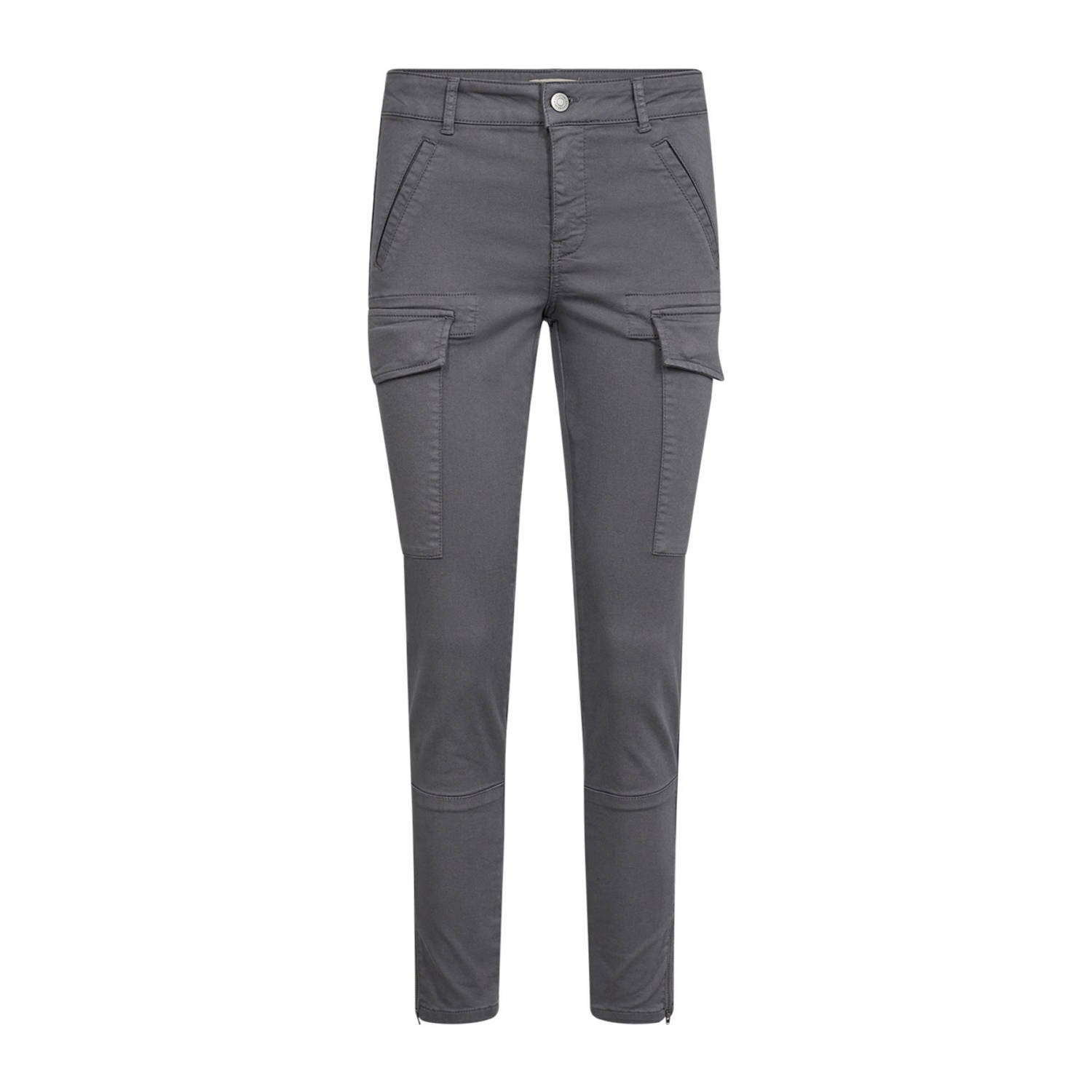 Soyaconcept skinny cargobroek grijs