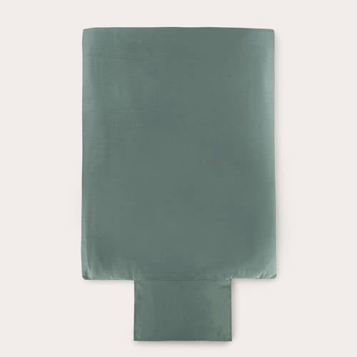 NOUS Kids basis dekbedovertrek ledikant - donkergoen (100x135 cm) - Donkergroen