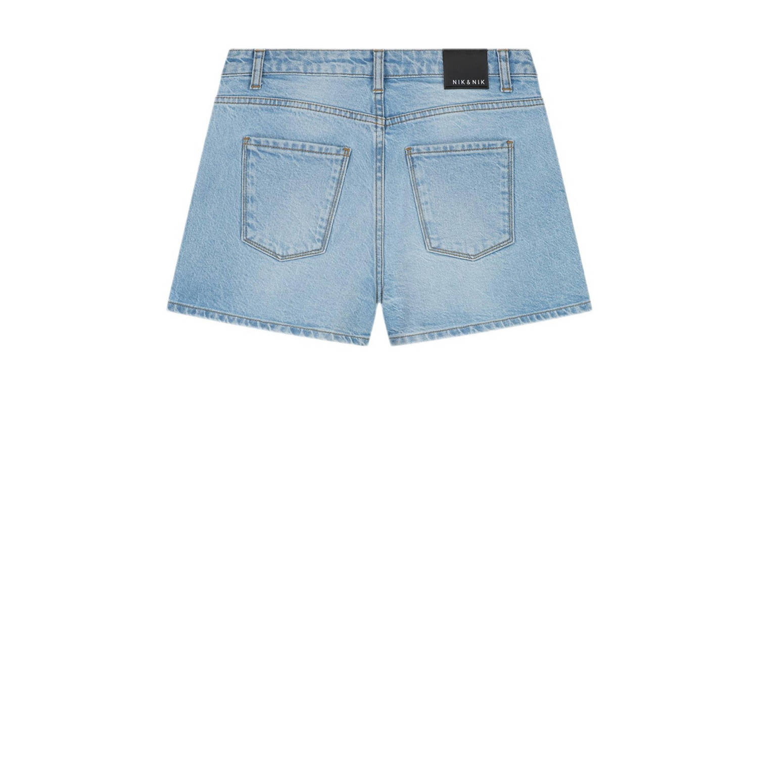 NIK&NIK denim short Faye light blue