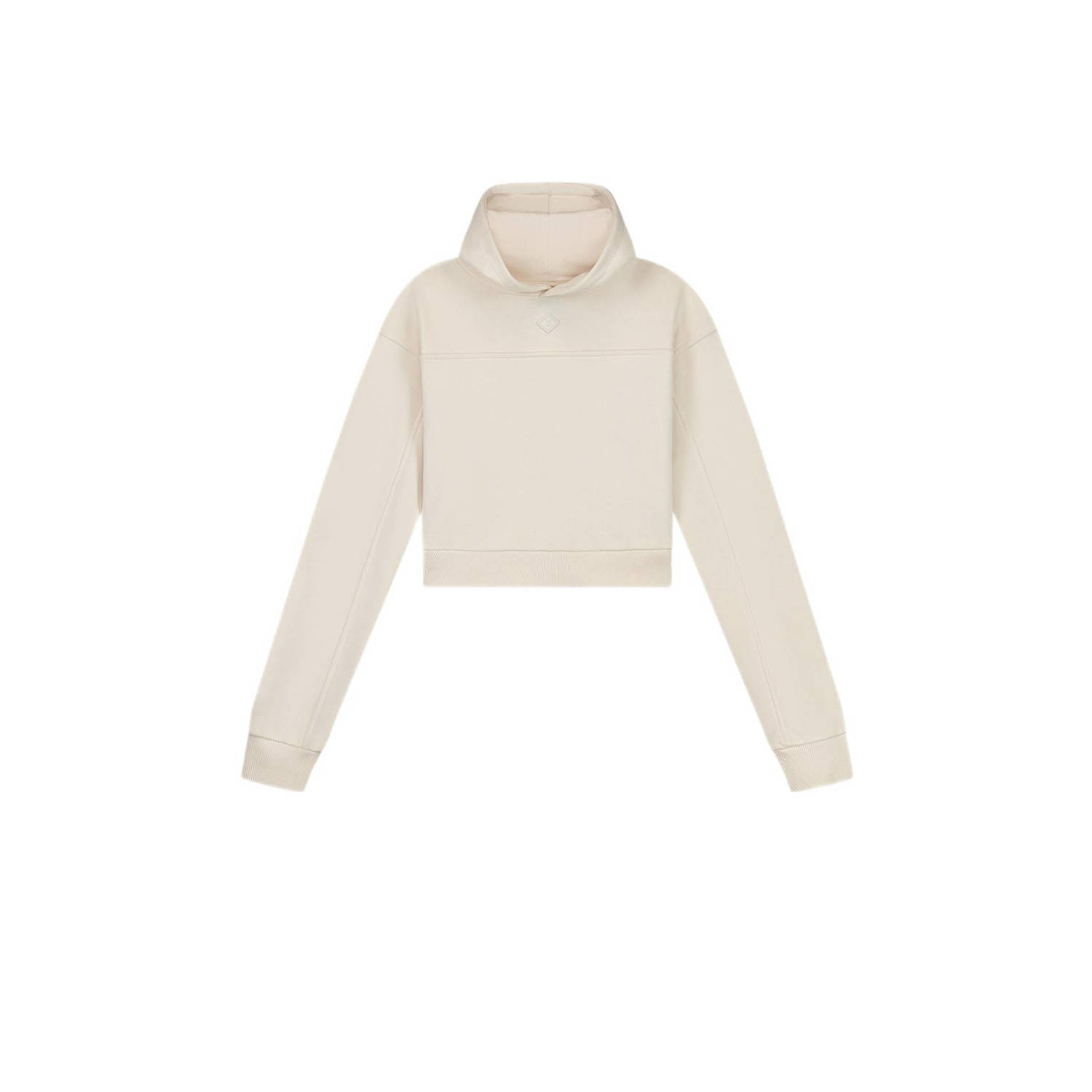 NIK&NIK cropped hoodie Charlotte beige