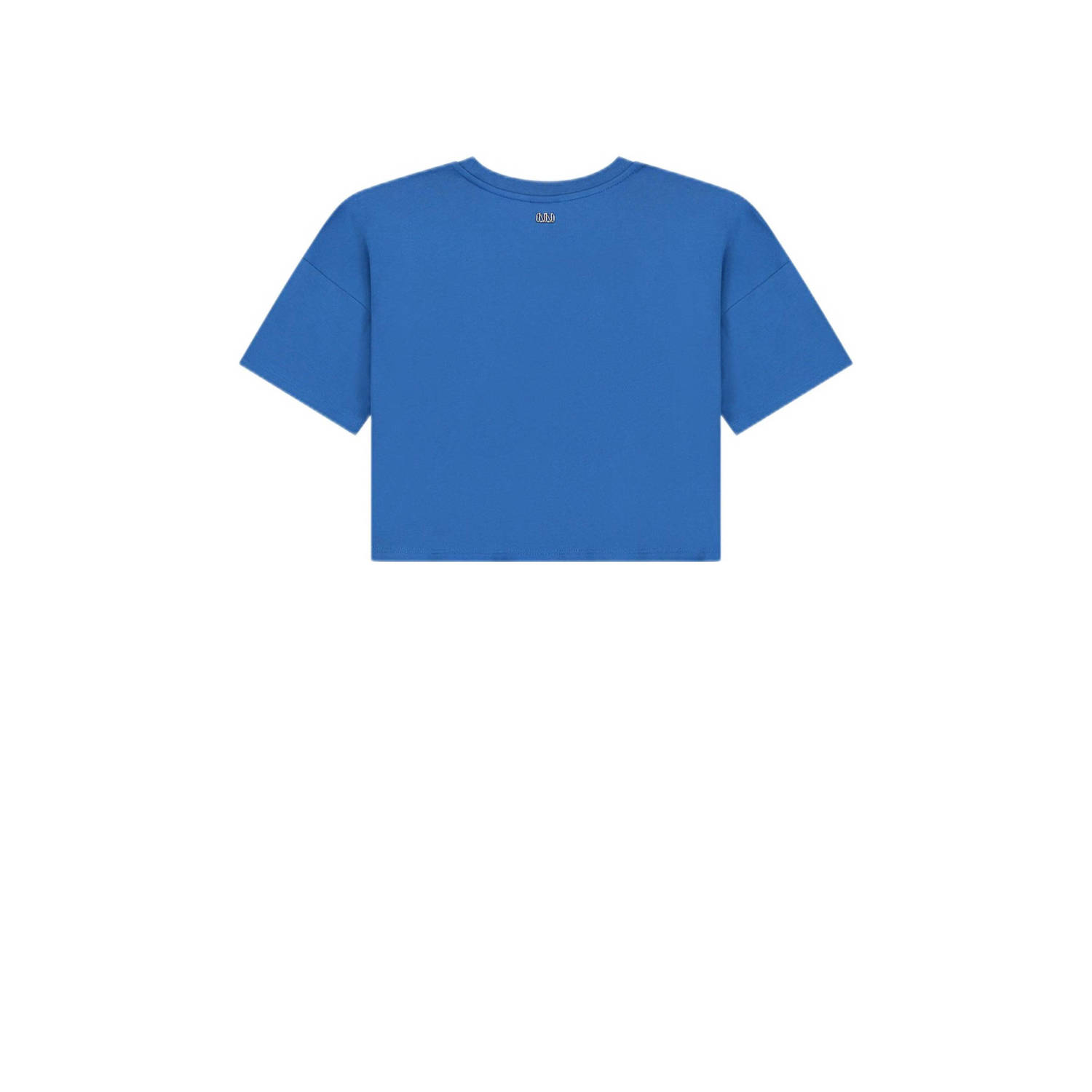 NIK&NIK T-shirt Spray met logo helderblauw