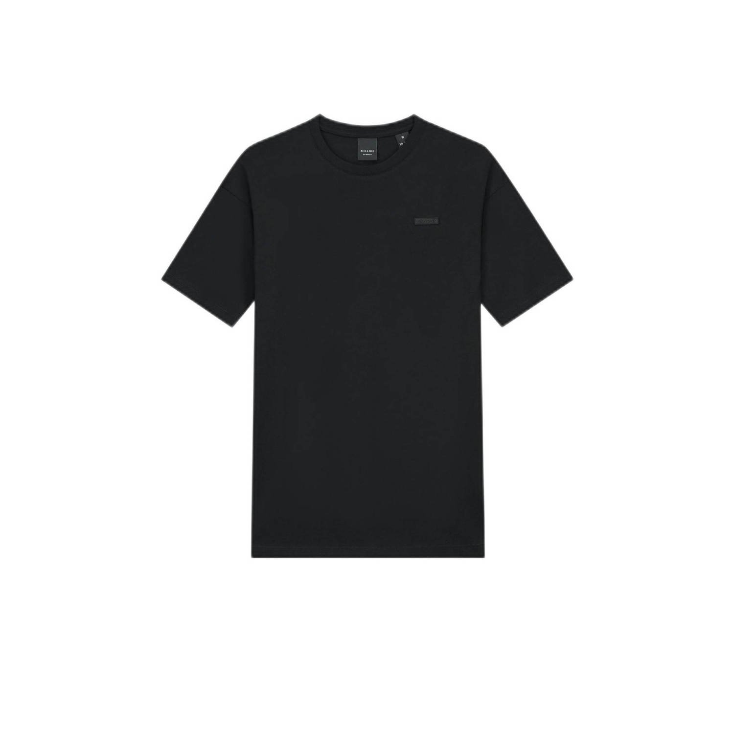 NIK&NIK T-shirt Palm met backprint zwart