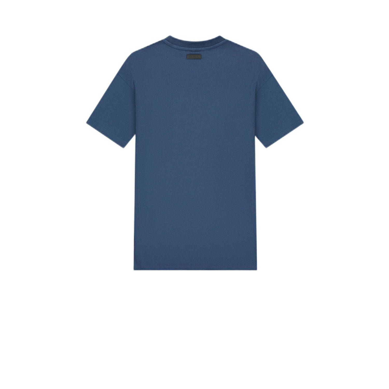 NIK&NIK T-shirt RYC met printopdruk donkerblauw