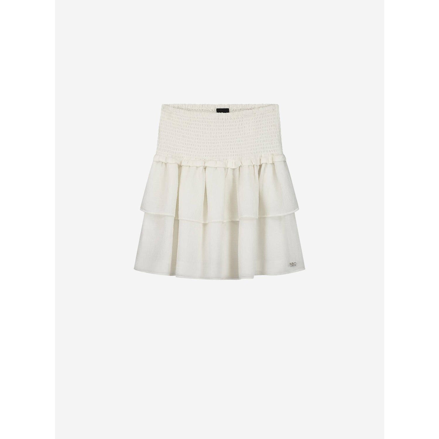 NIK&NIK rok Kingston offwhite Wit Meisjes Polyester Effen 128