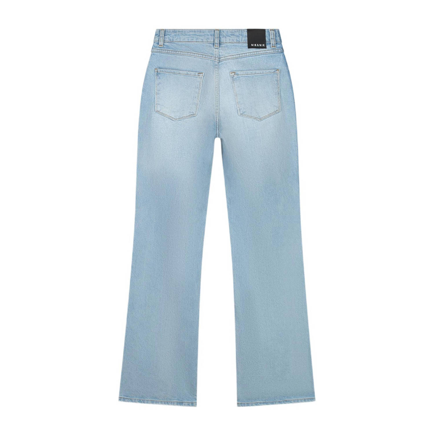 NIK&NIK wide leg jeans Flore light blue