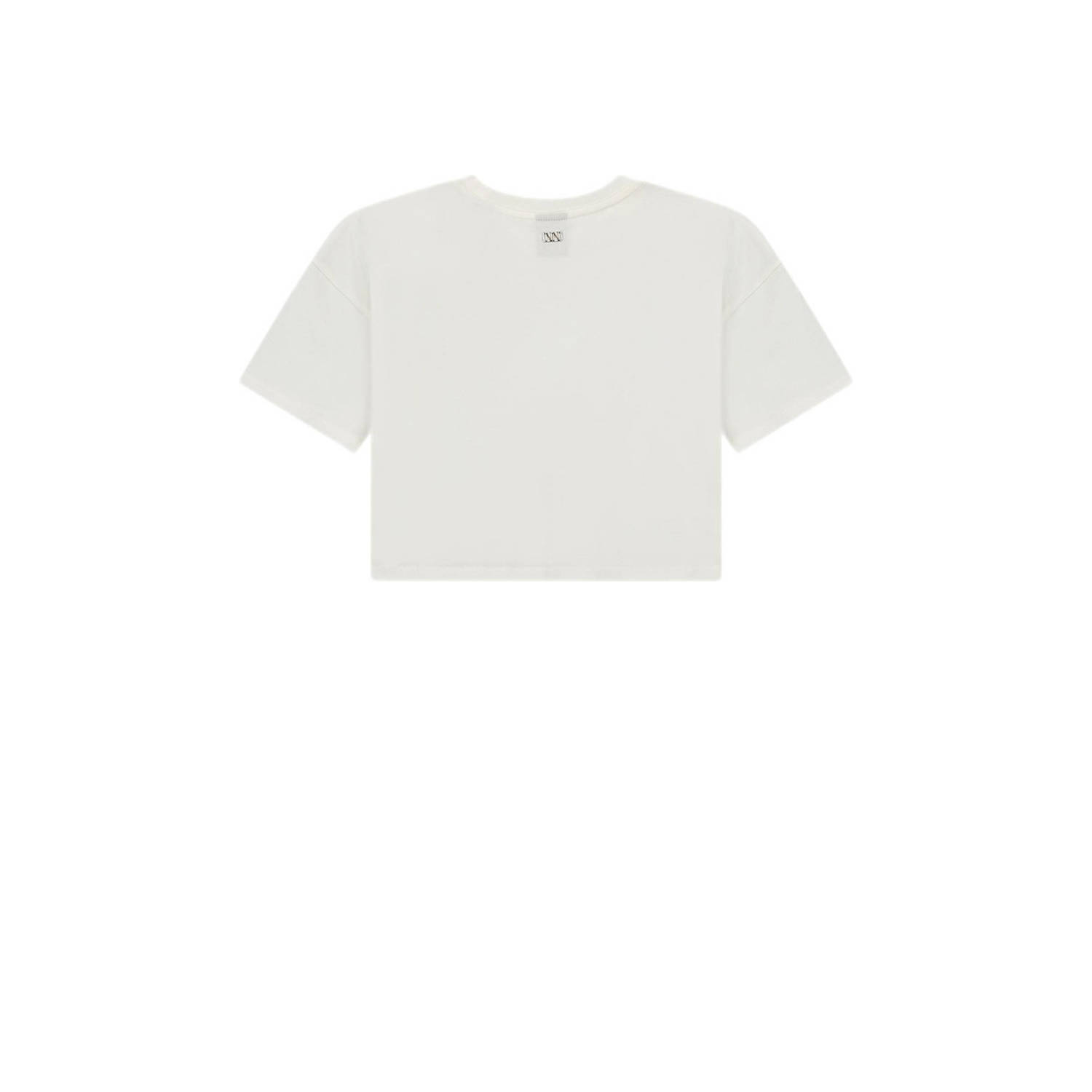 NIK&NIK T-shirt Spray met printopdruk offwhite