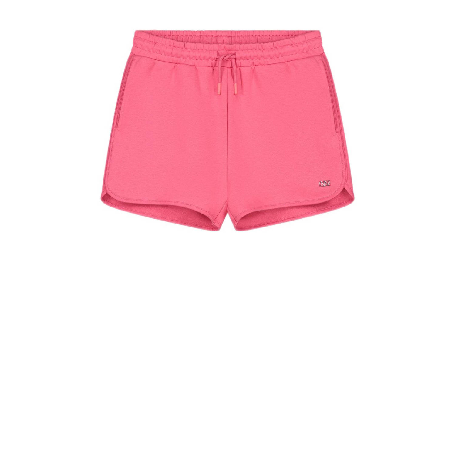 NIK&NIK sweatshort Vibes felroze Korte broek Effen 140