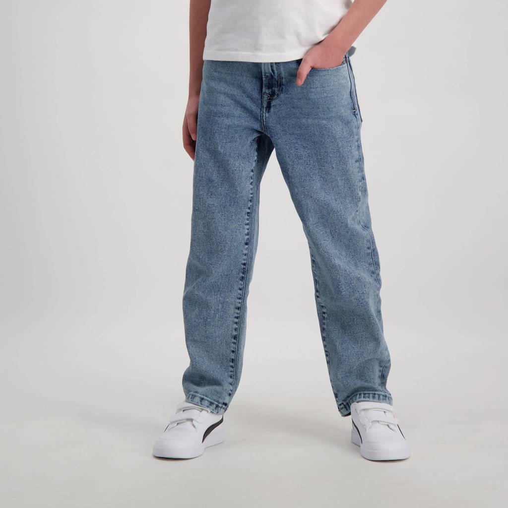 wide leg jeans GARWELL stone used