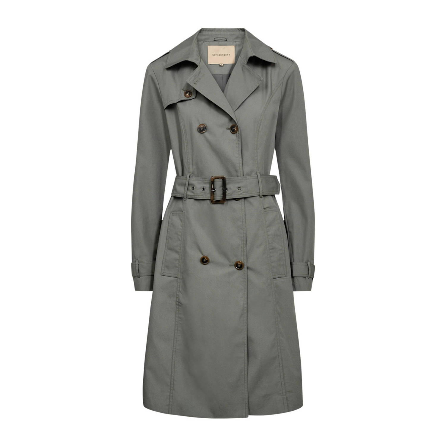 SOYACONCEPT Trenchcoat met tailleriem model 'Lora'