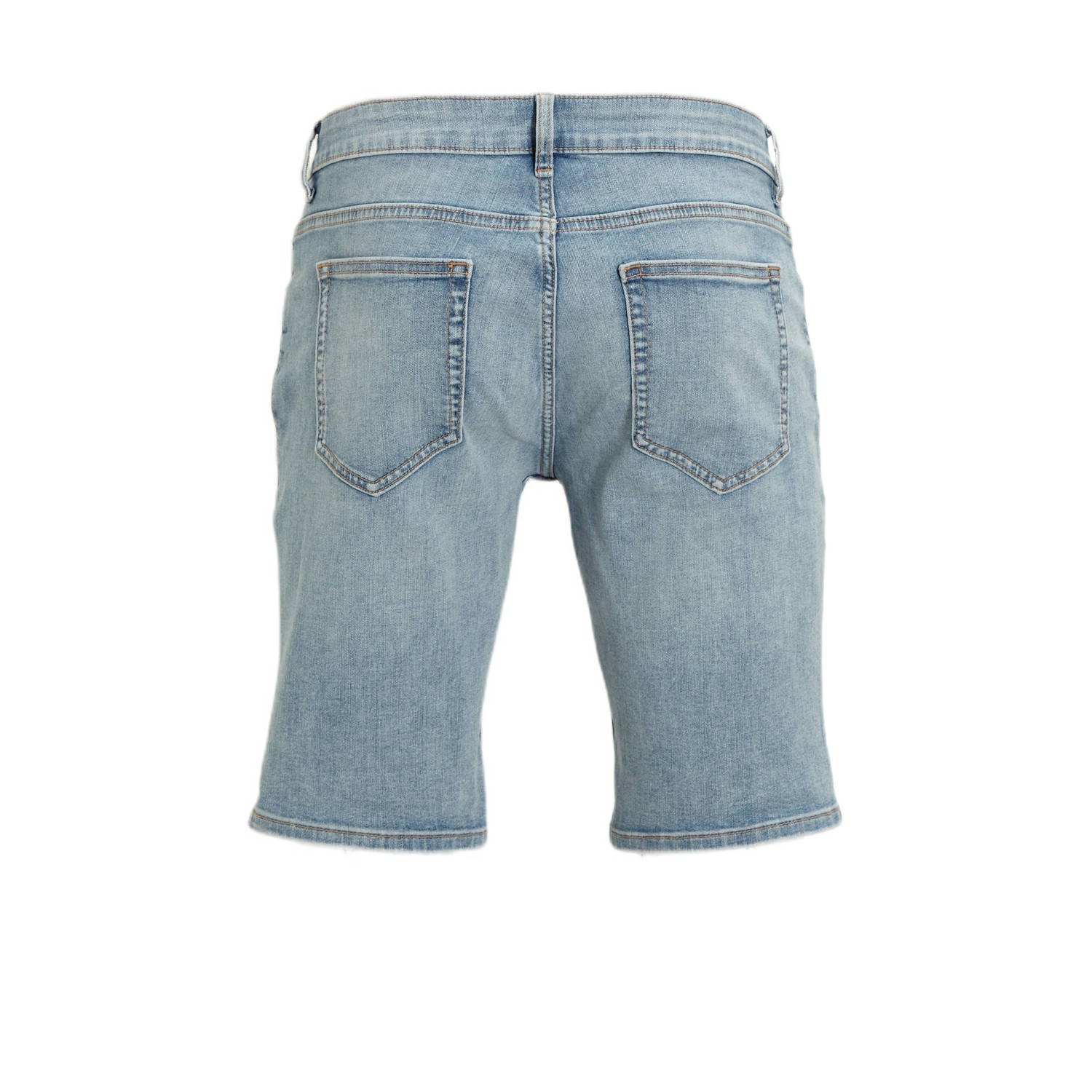 anytime denim short lichtblauw