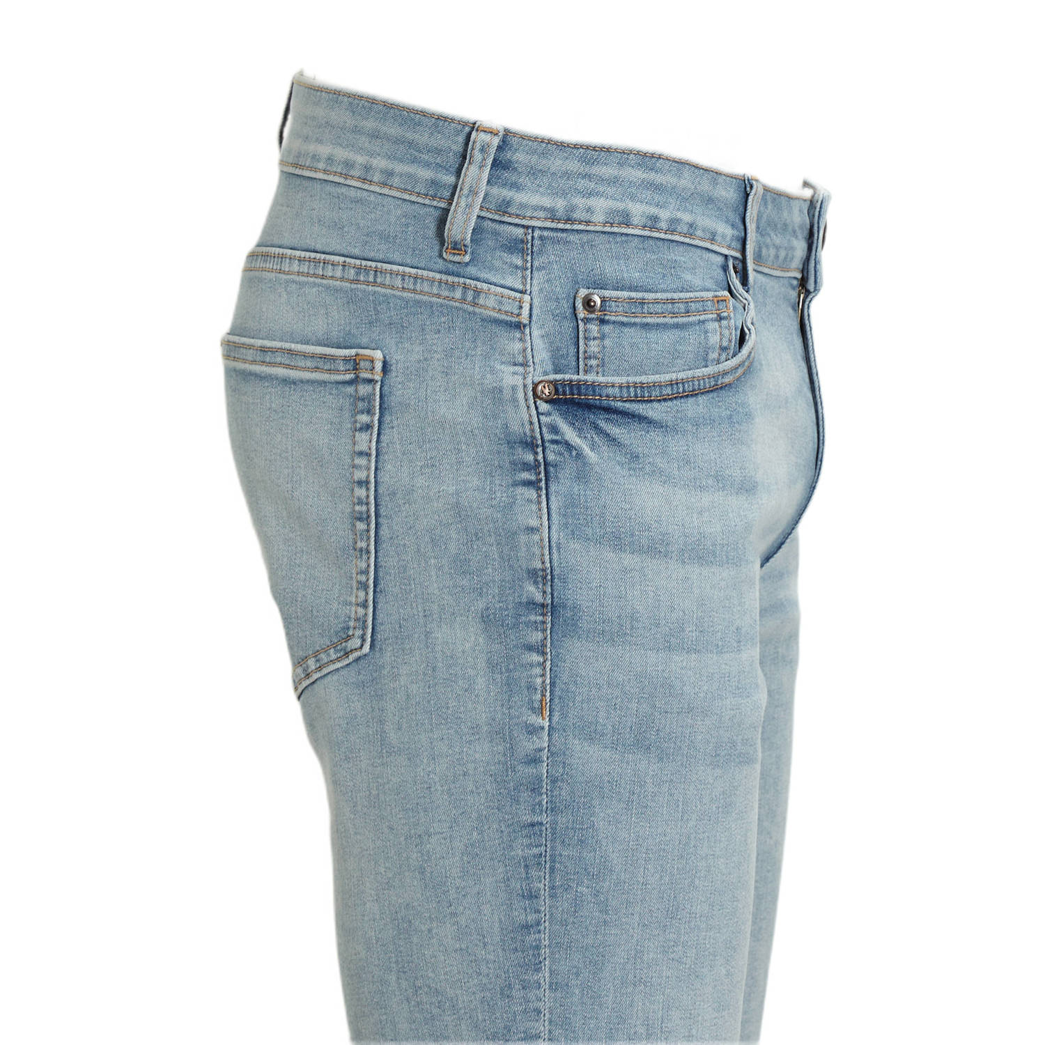 anytime denim short lichtblauw