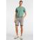 Anytime denim short lichtgrijs
