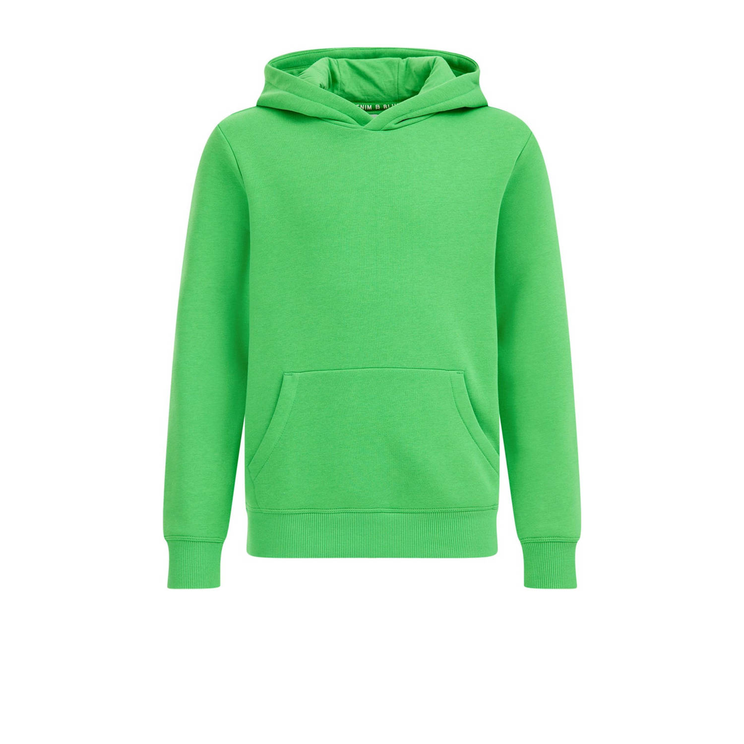 WE Fashion Blue Ridge hoodie force Sweater Groen Effen 110 116