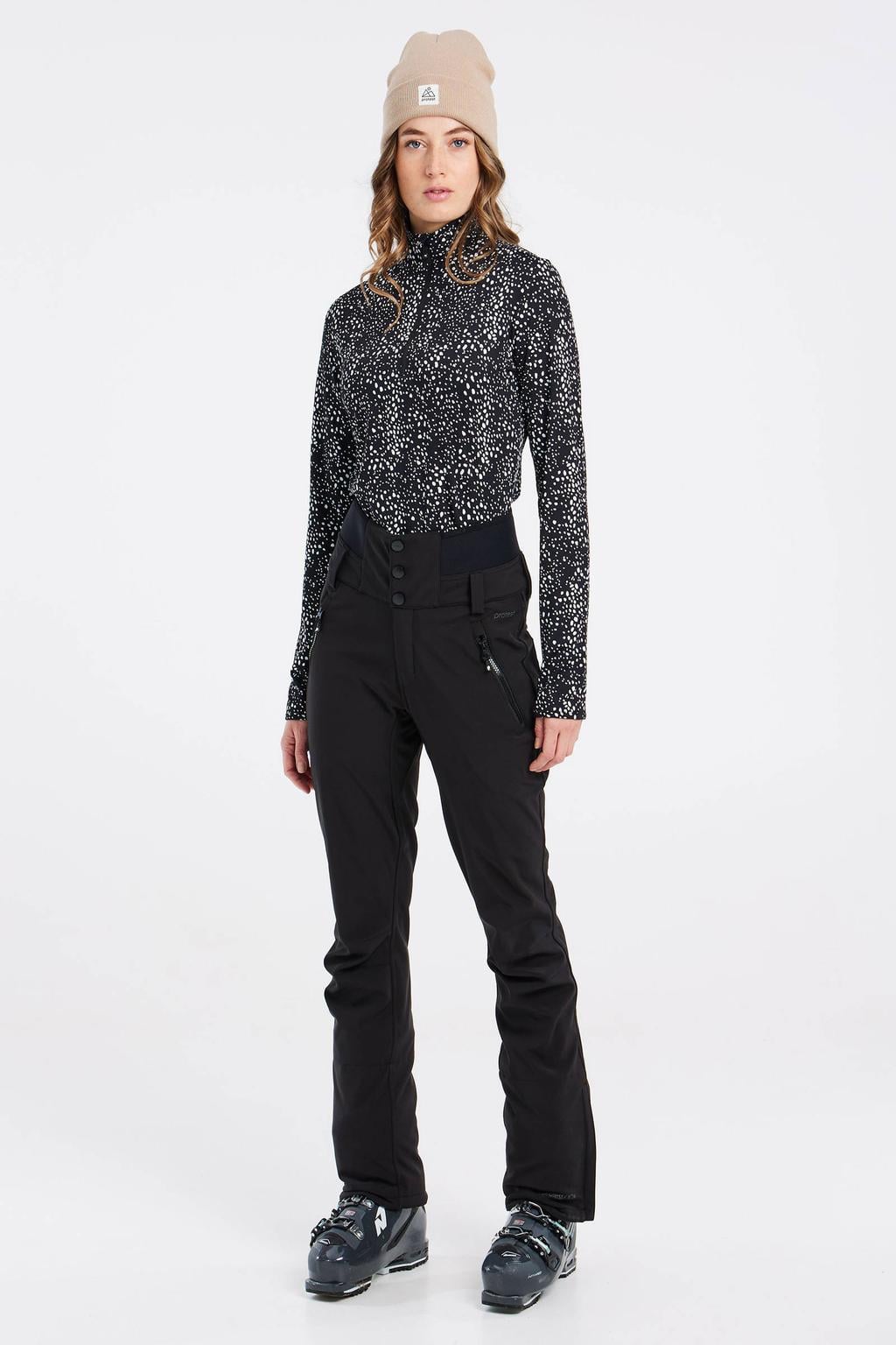 Protest softshell skibroek Lullaby zwart