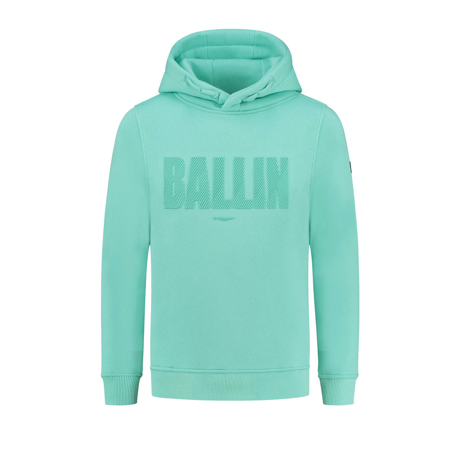 Ballin hoodie met tekst lichtblauw Sweater Tekst 140