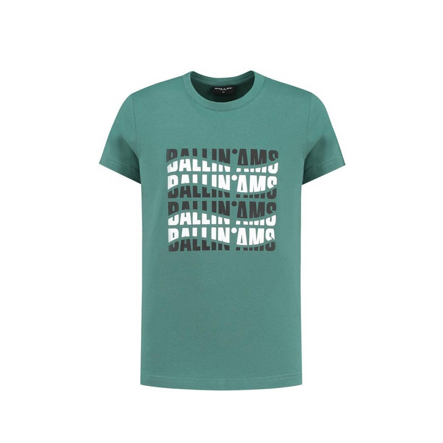 Ballin T-shirt met printopdruk groen