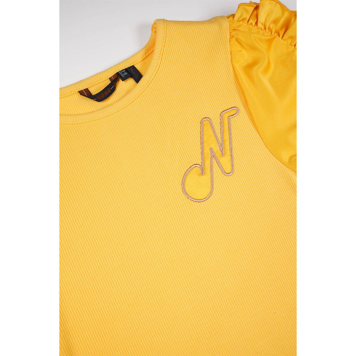 NONO T-shirt Kathl abrikoos