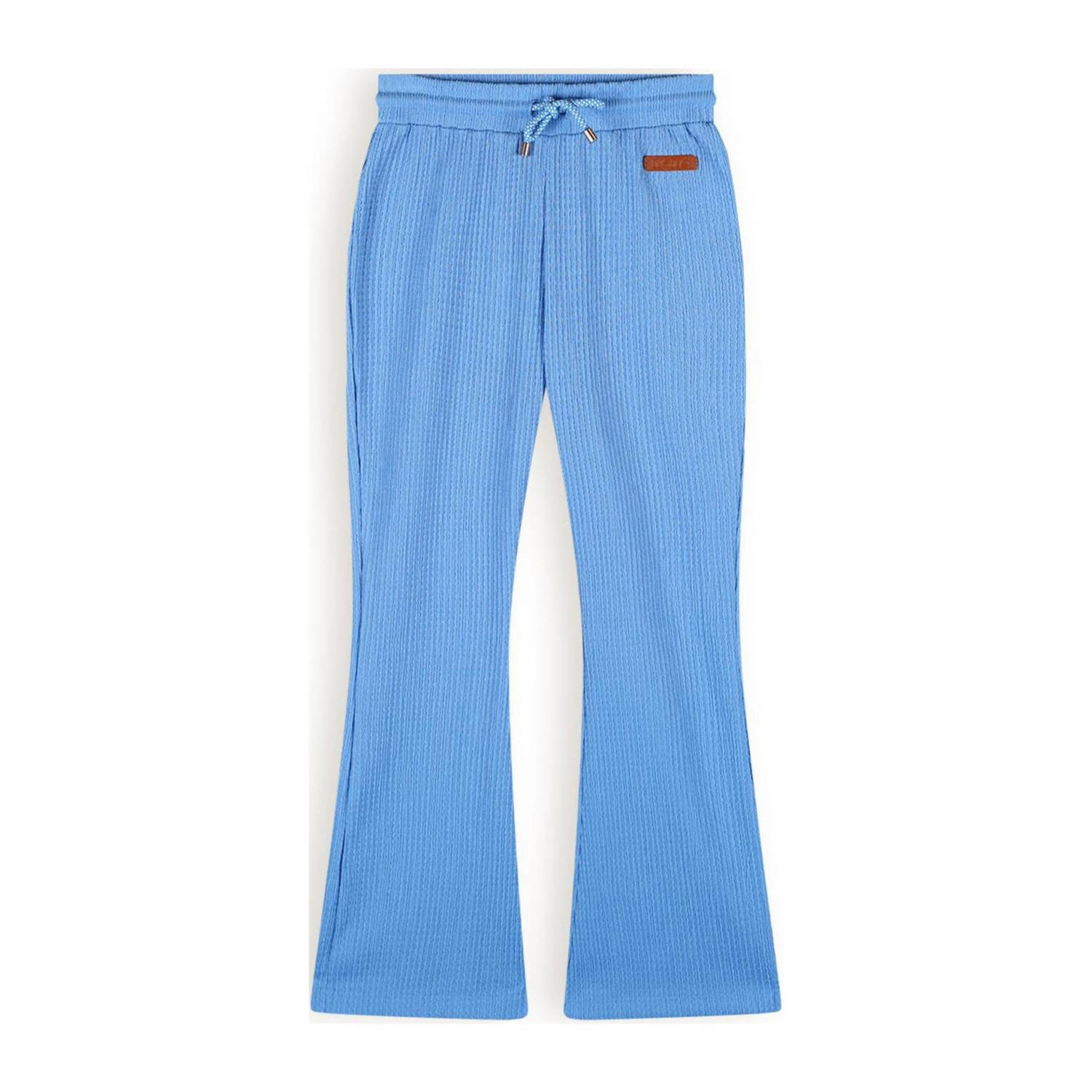 NONO flared broek Sady lichtblauw Meisjes Gerecycled polyester Effen 146 152