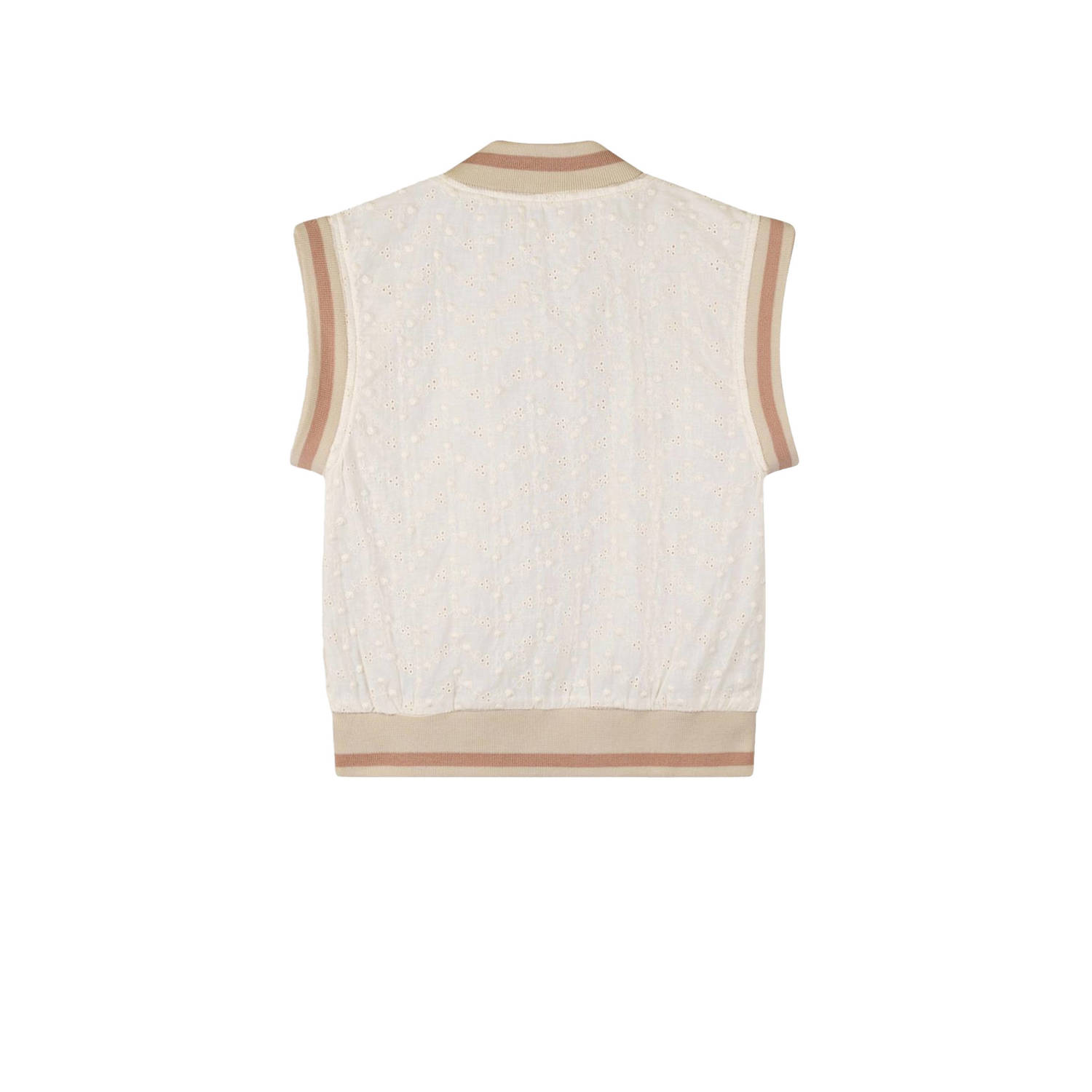 NONO reversible zomerjas Bar wit zand