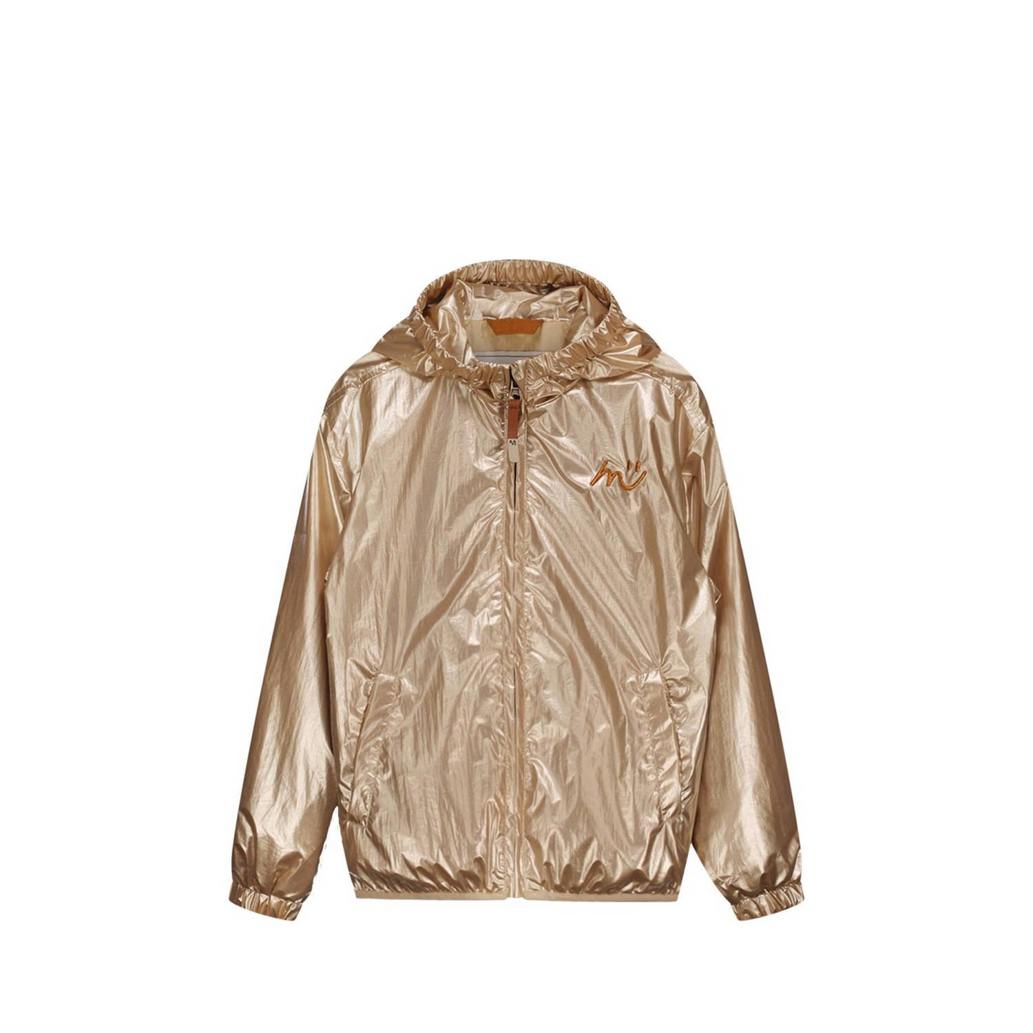 Moodstreet zomerjas goud Meisjes Polyester Capuchon Effen 110 116