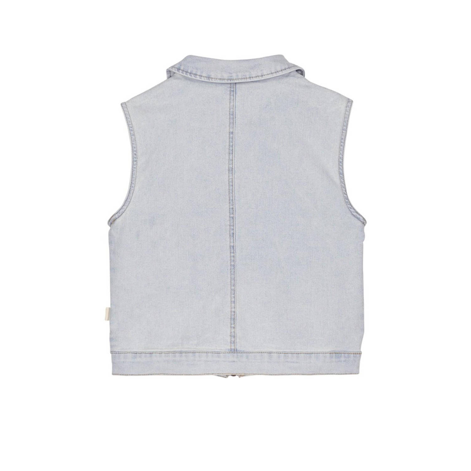 Moodstreet gilet extra light blue