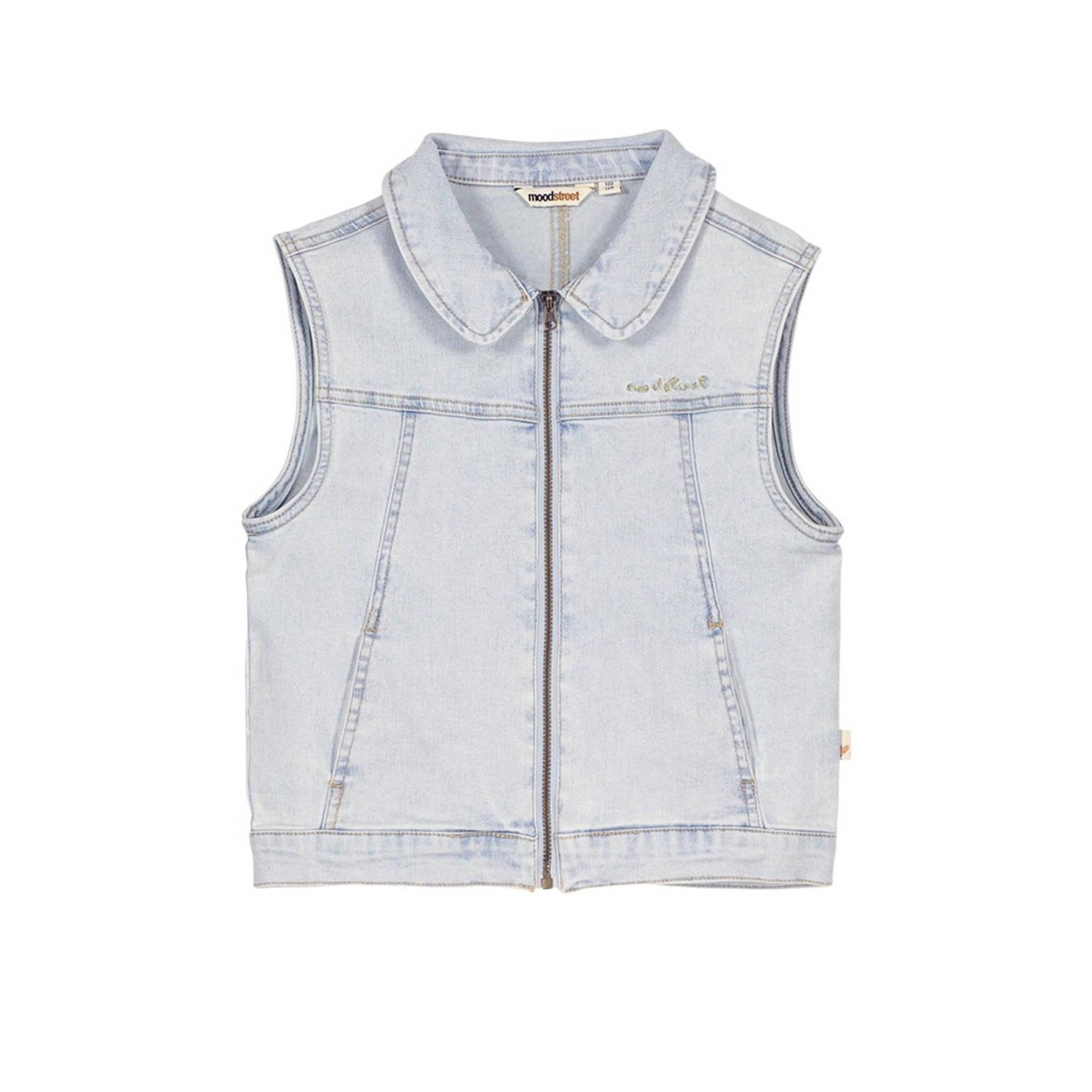 Moodstreet gilet extra light blue