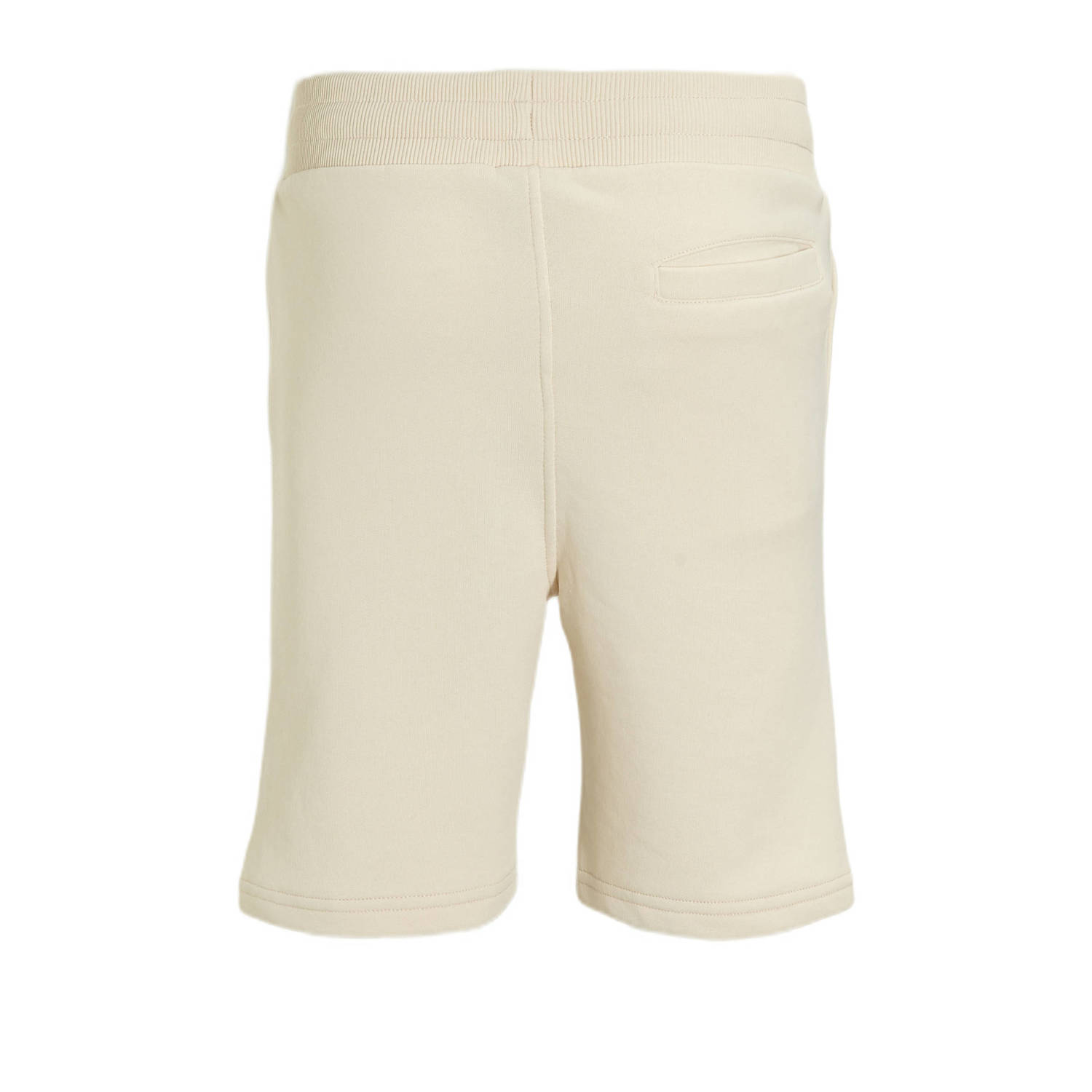 Malelions regular fit sweatshort Captain met logo beige