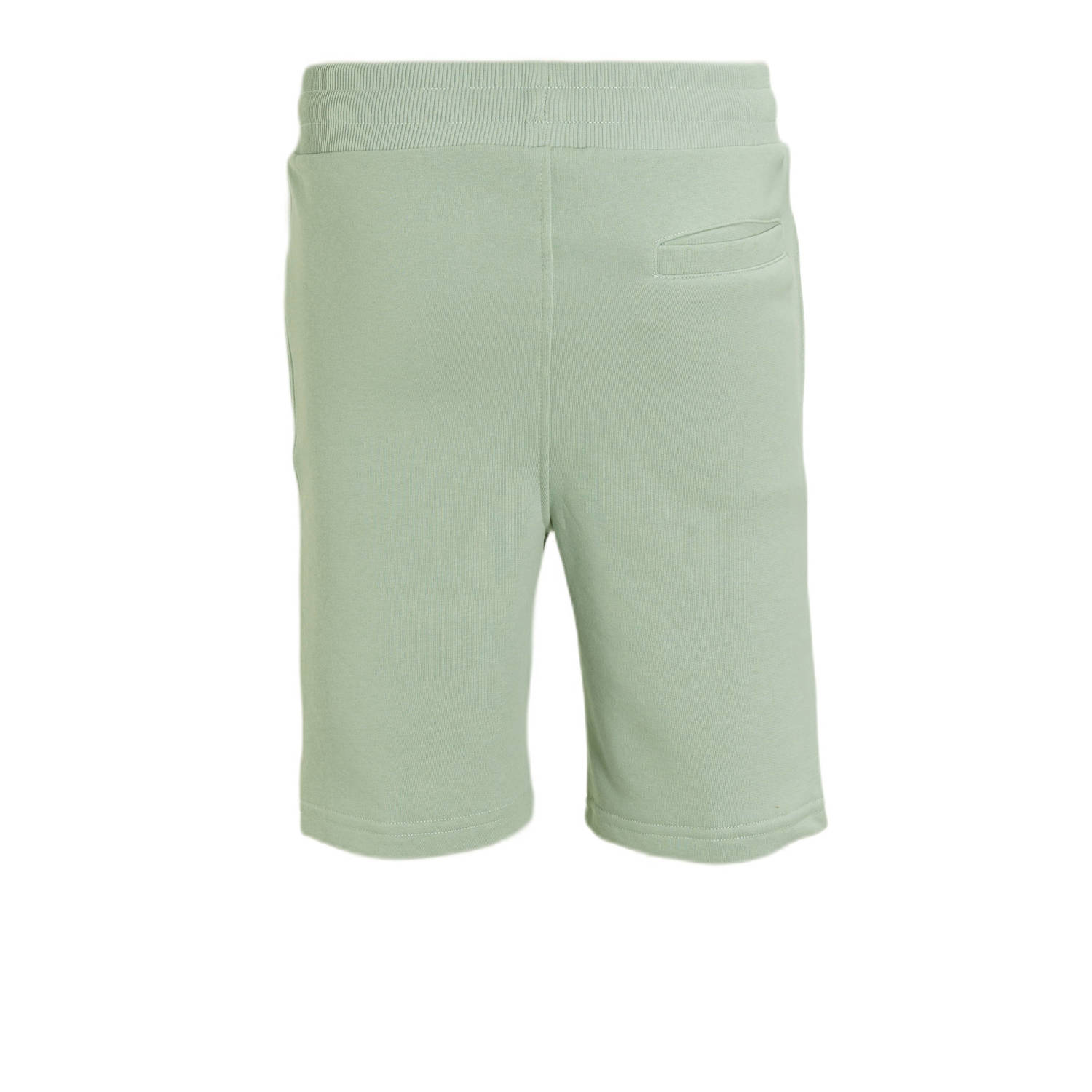 Malelions regular fit sweatshort Captain met logo groen
